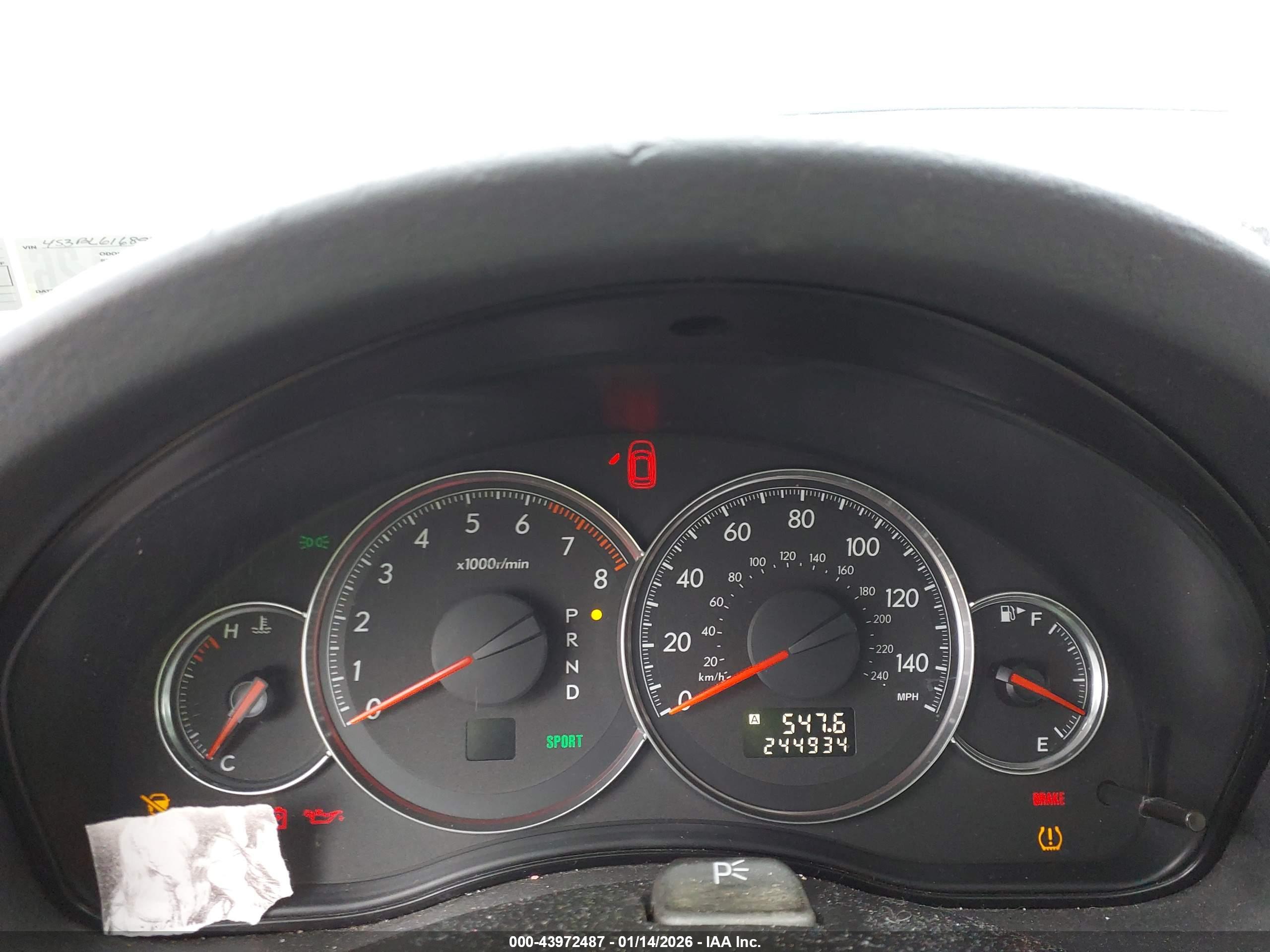 SUBARU LEGACY image 7