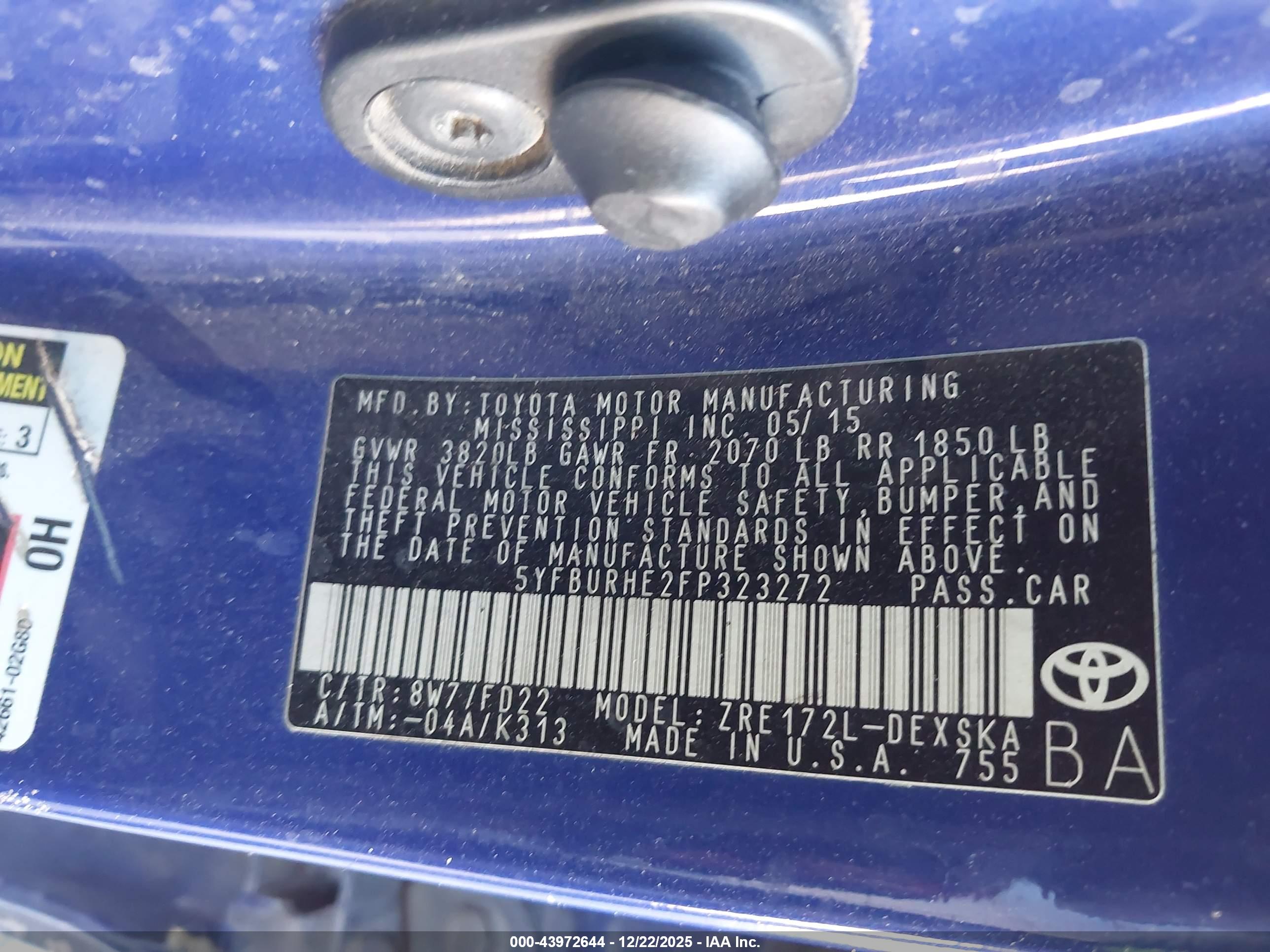 TOYOTA COROLLA image 9