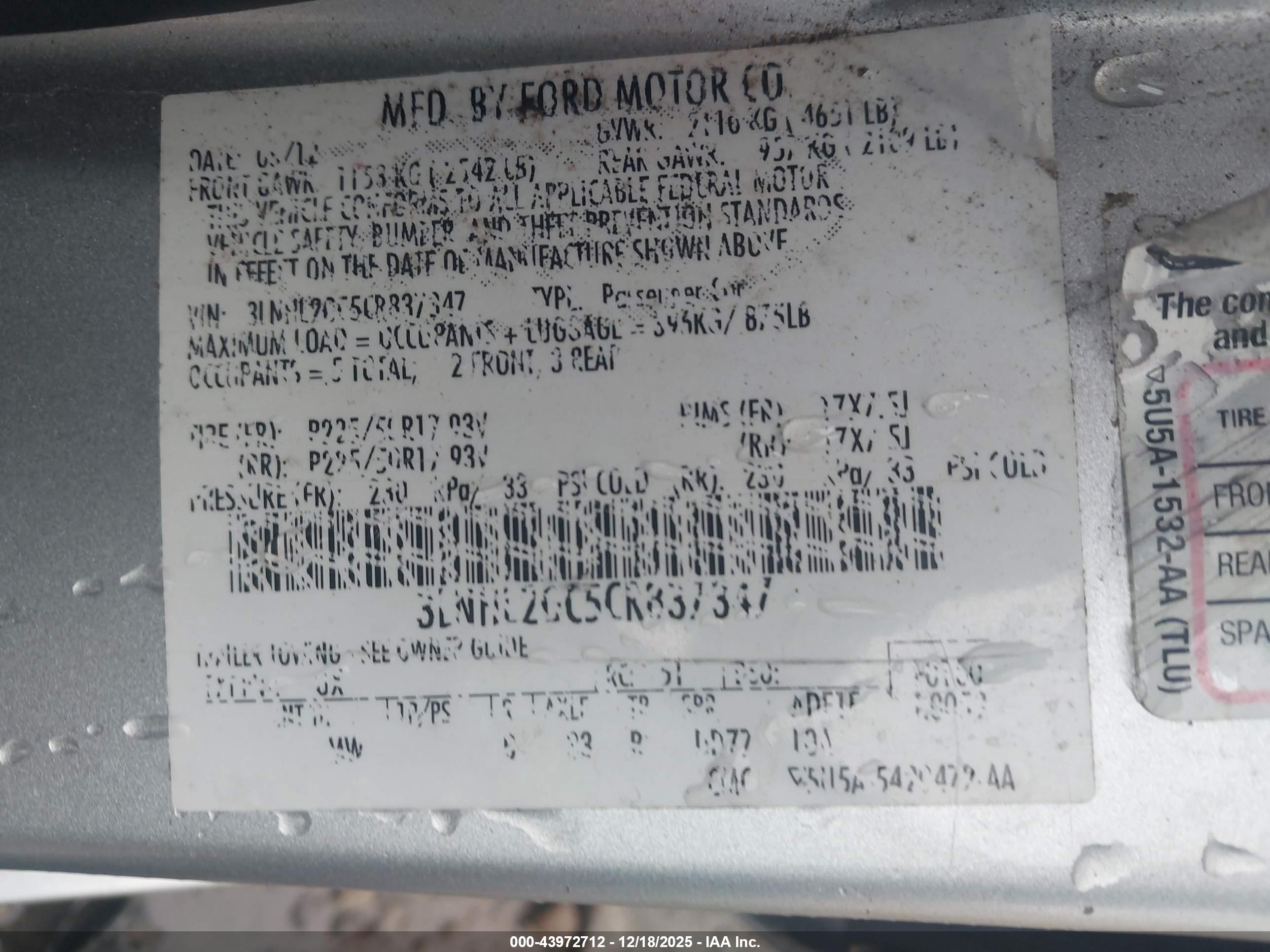 LINCOLN MKZ image 9