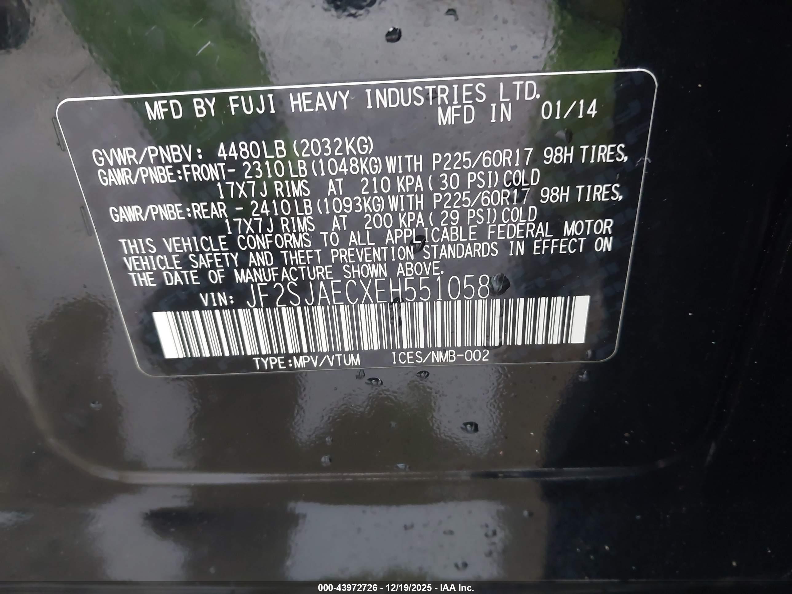 SUBARU FORESTER image 9