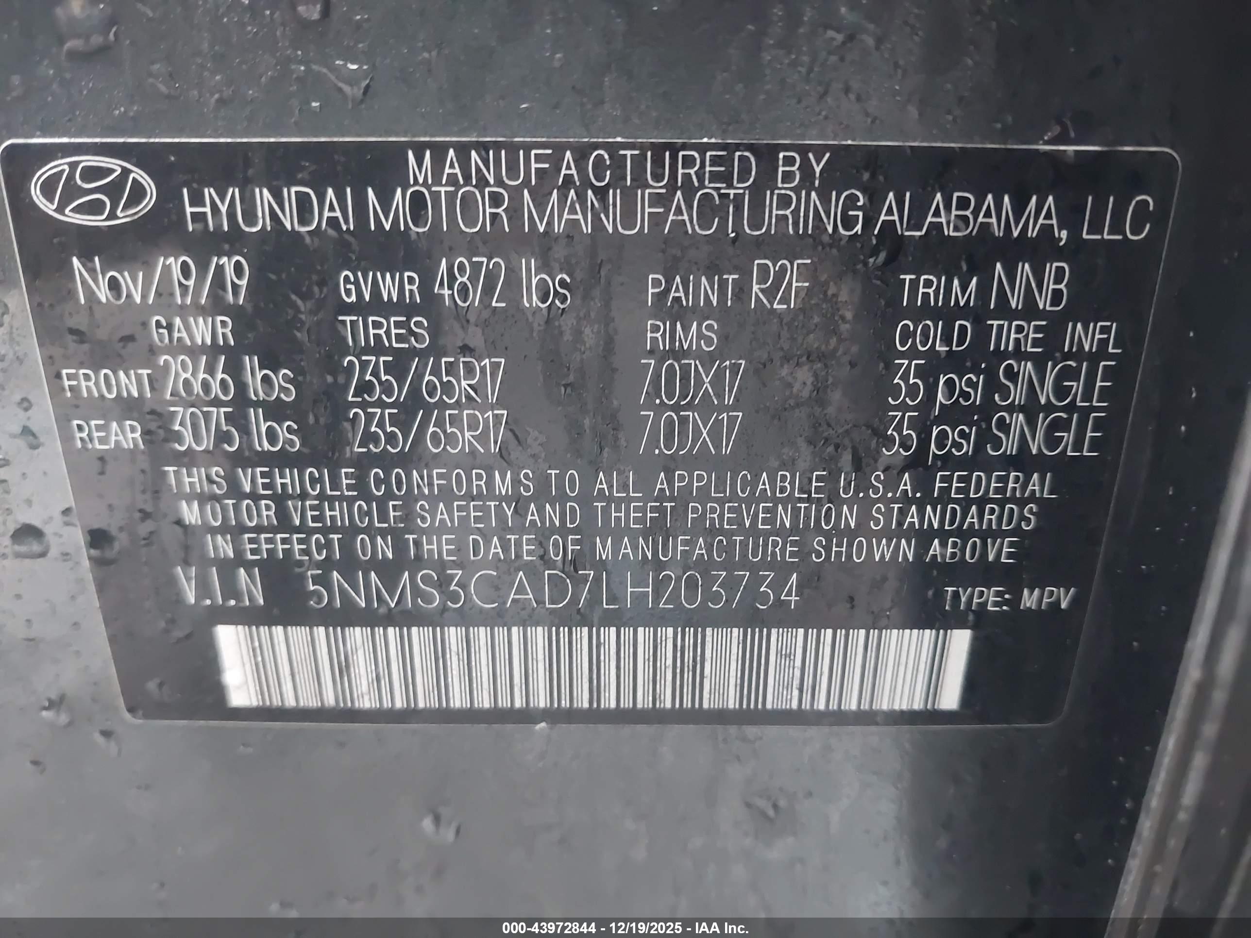 HYUNDAI SANTA image 9