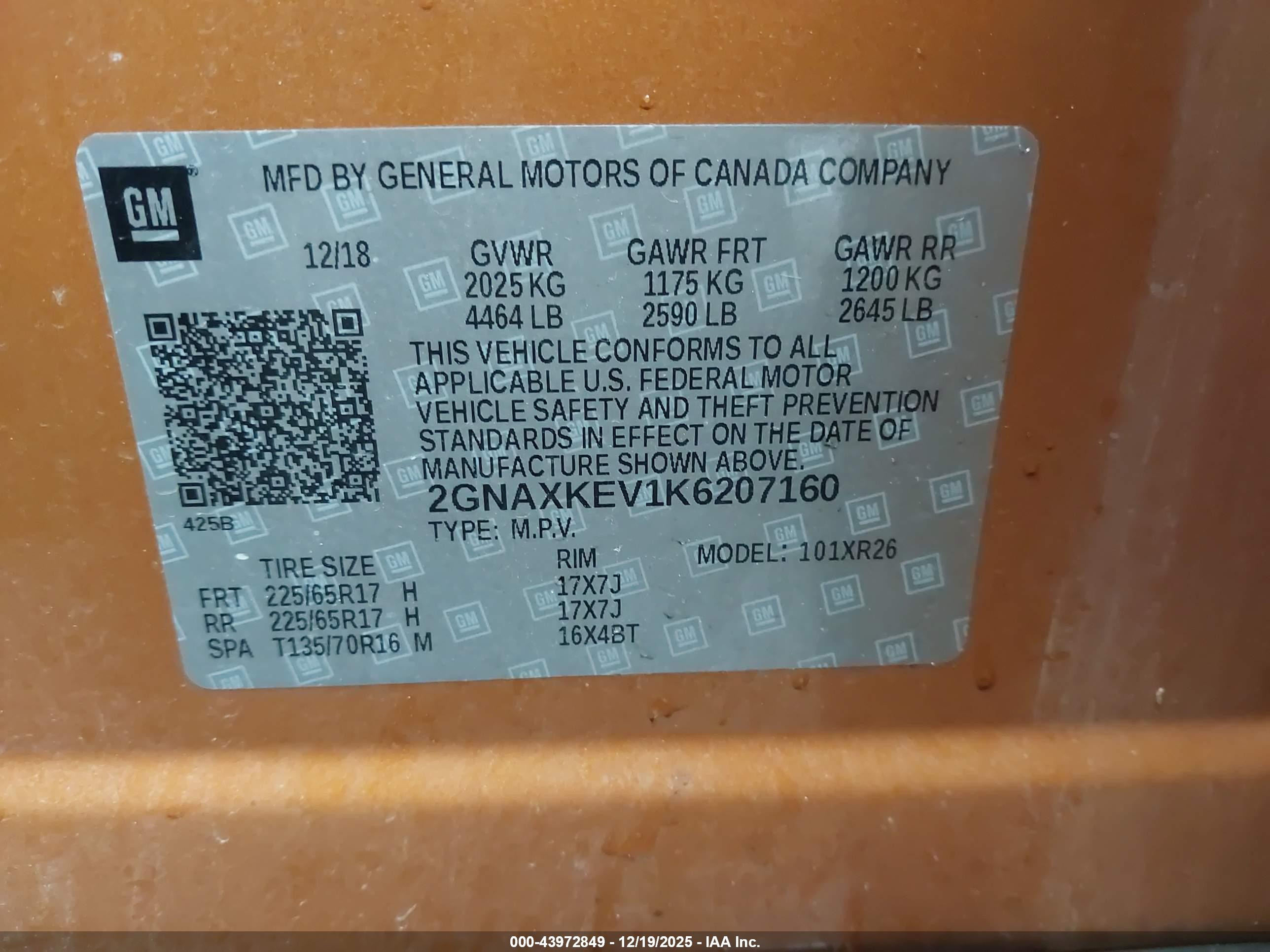 CHEVROLET EQUINOX image 9