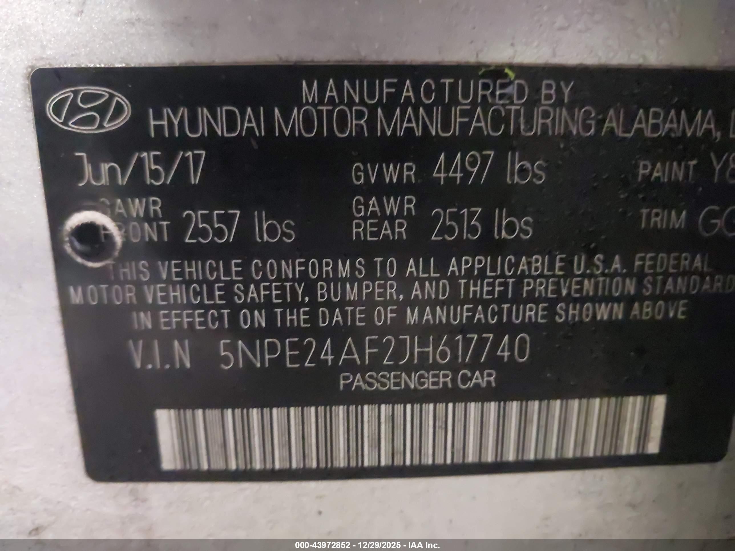 HYUNDAI SONATA image 9