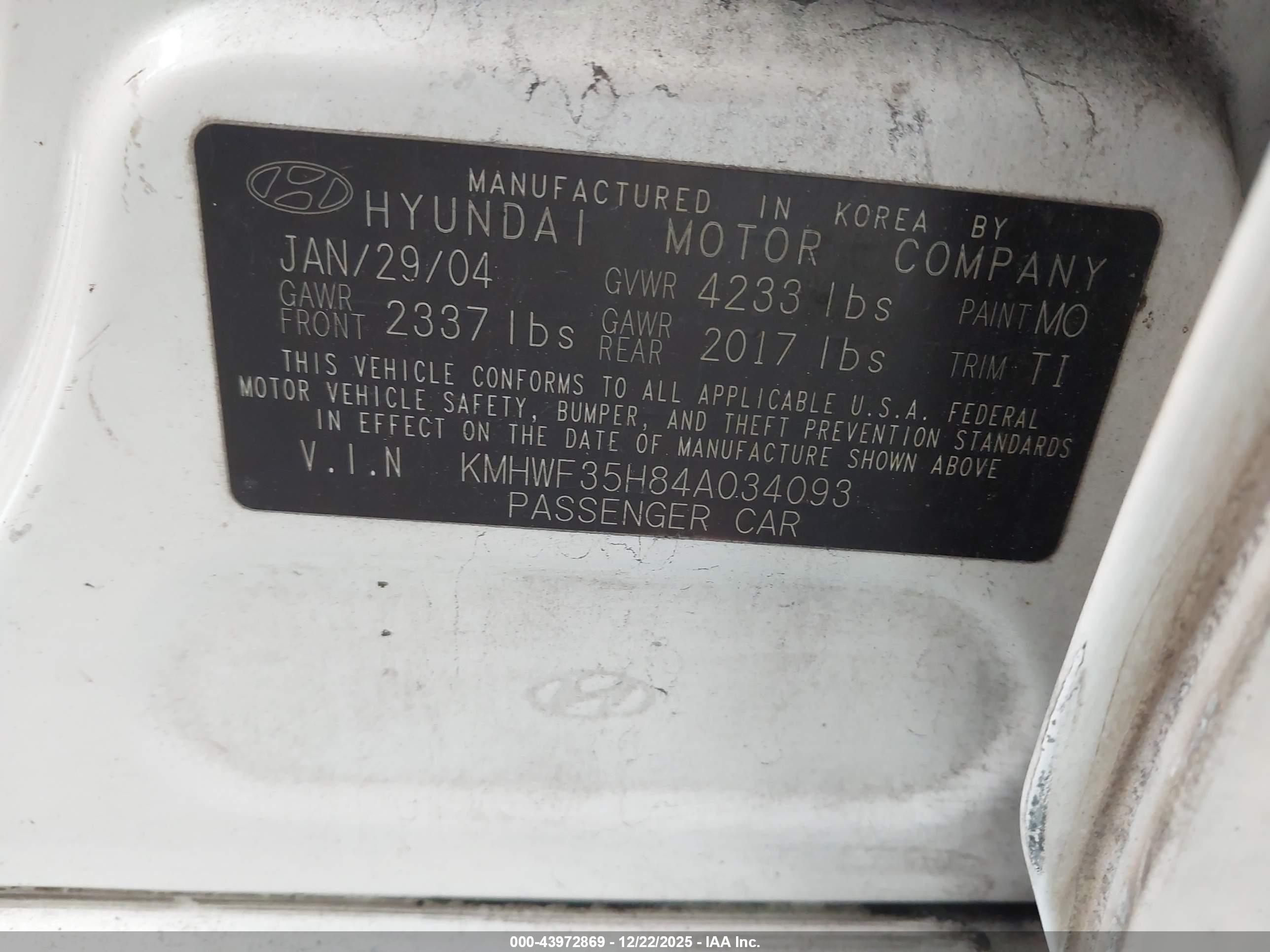 HYUNDAI SONATA image 9