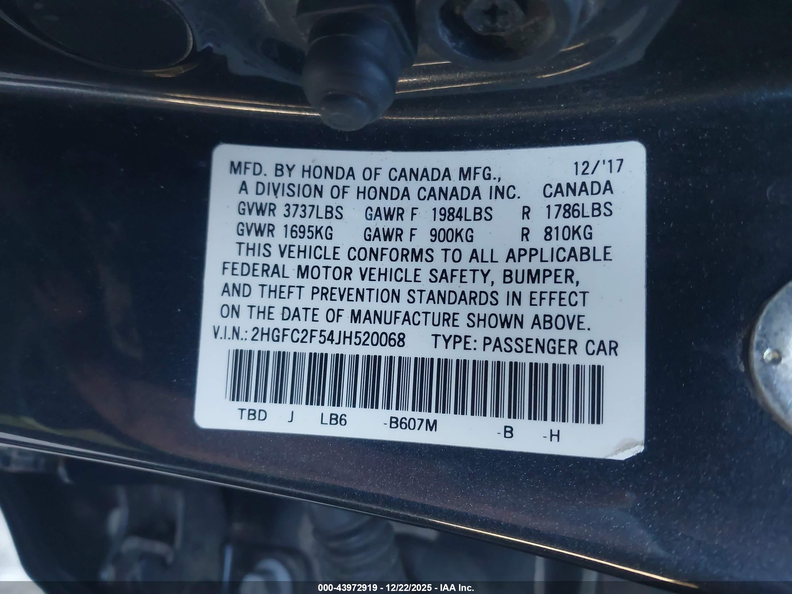 HONDA CIVIC image 9