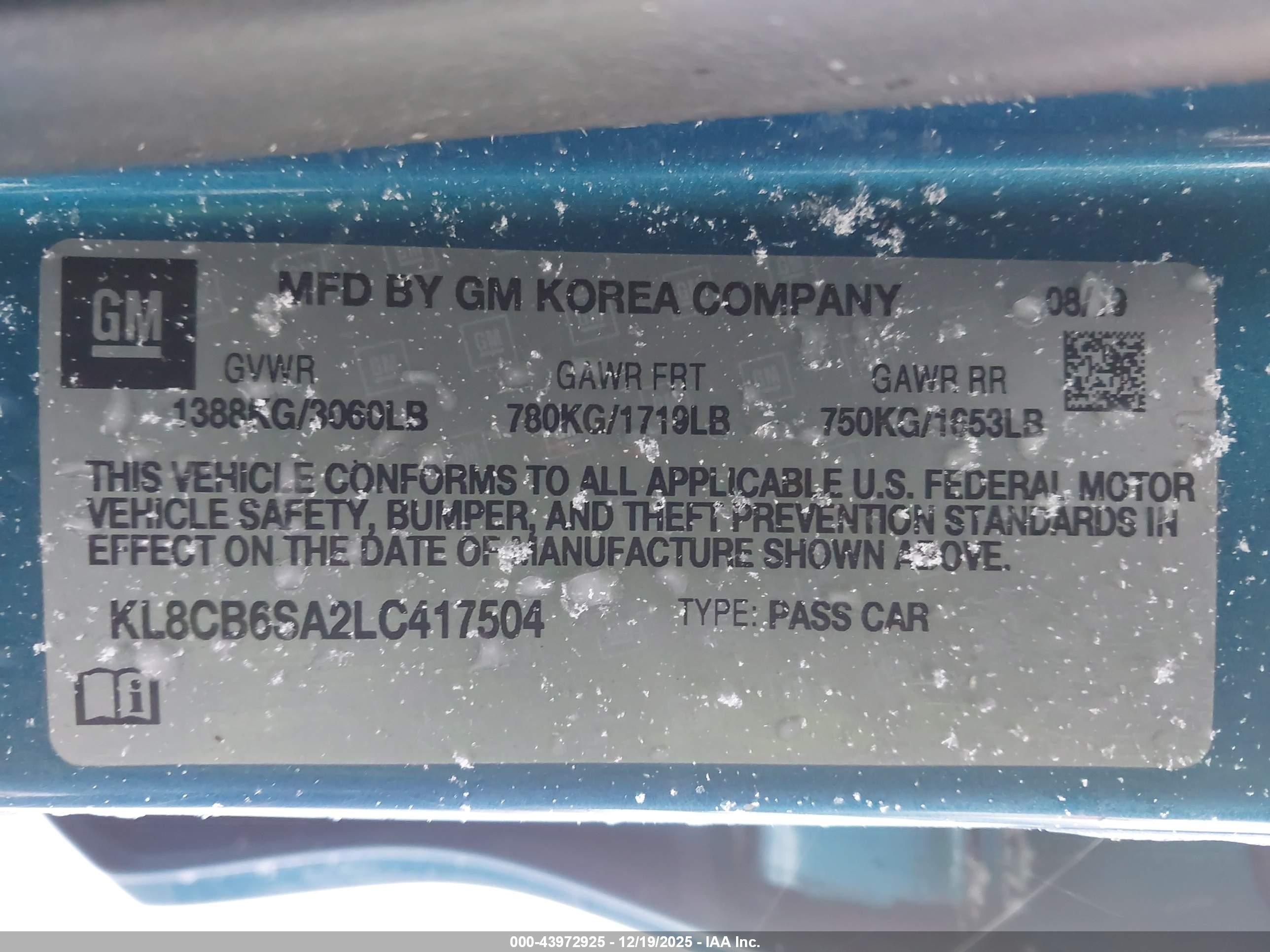 CHEVROLET SPARK image 9
