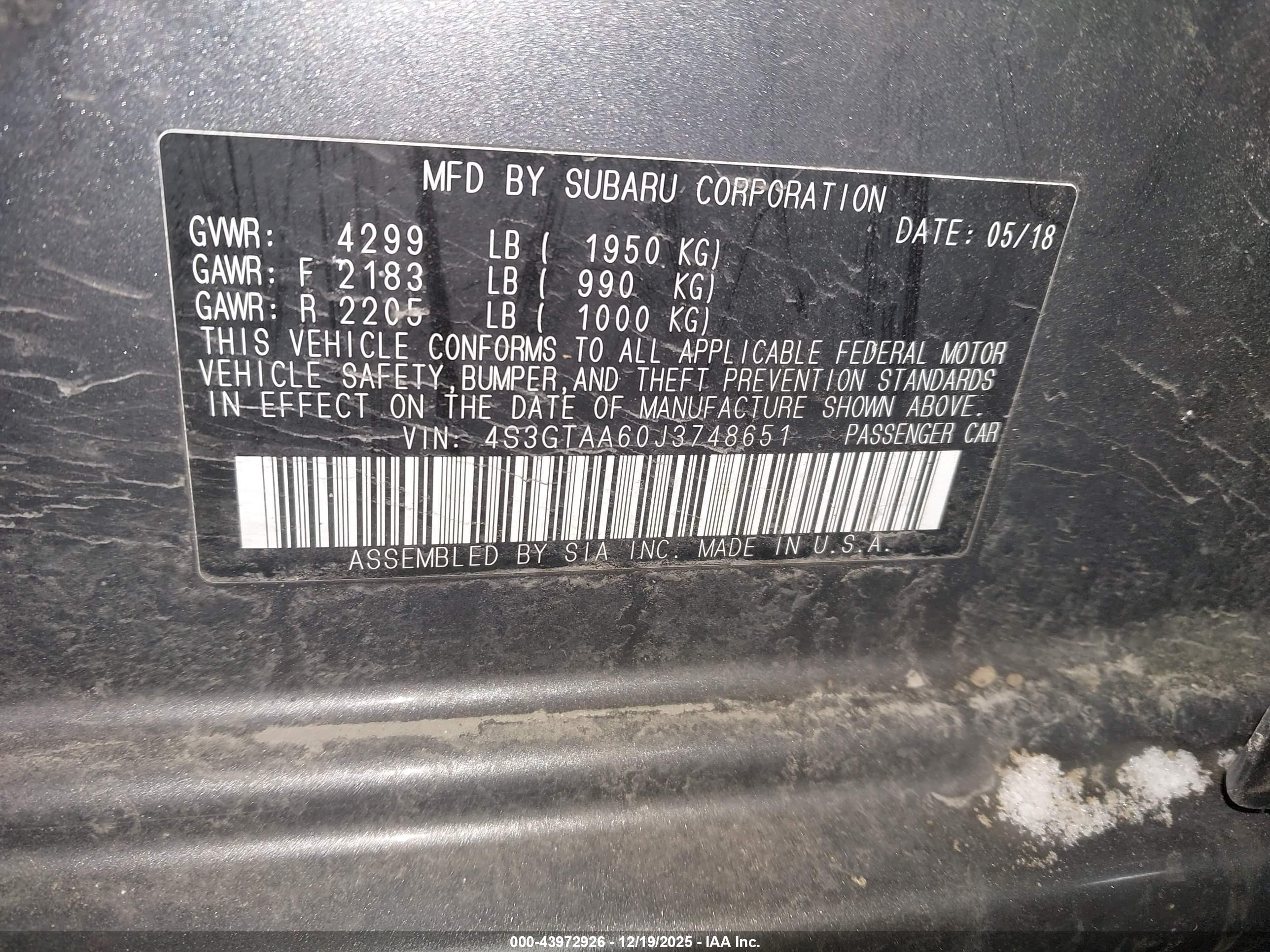 SUBARU IMPREZA image 9