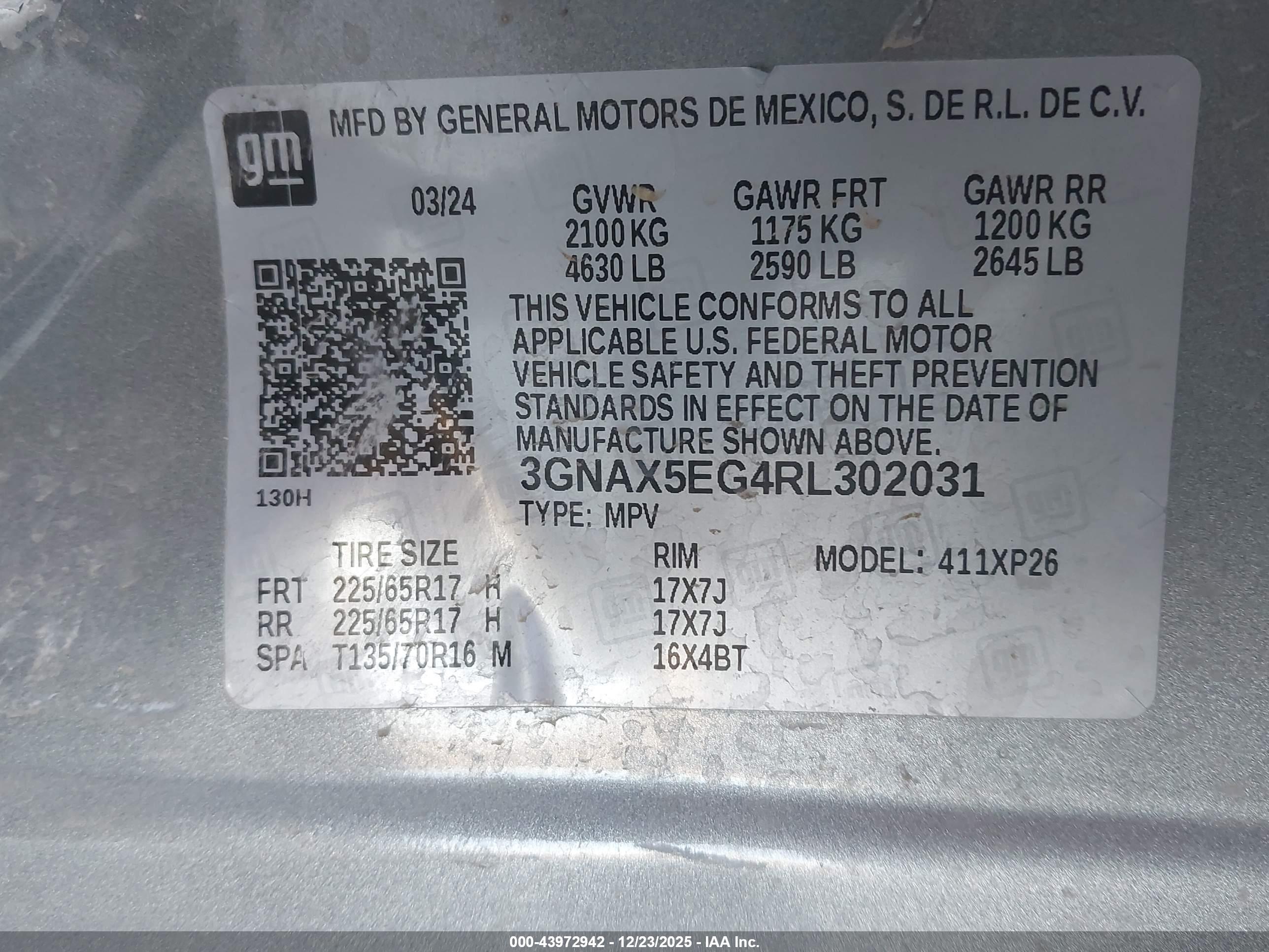 CHEVROLET EQUINOX image 9