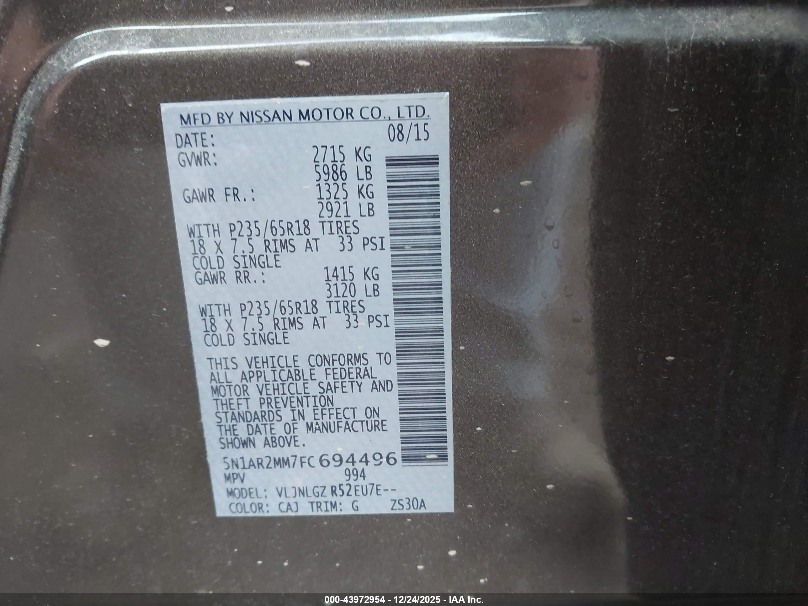 NISSAN PATHFINDER image 9