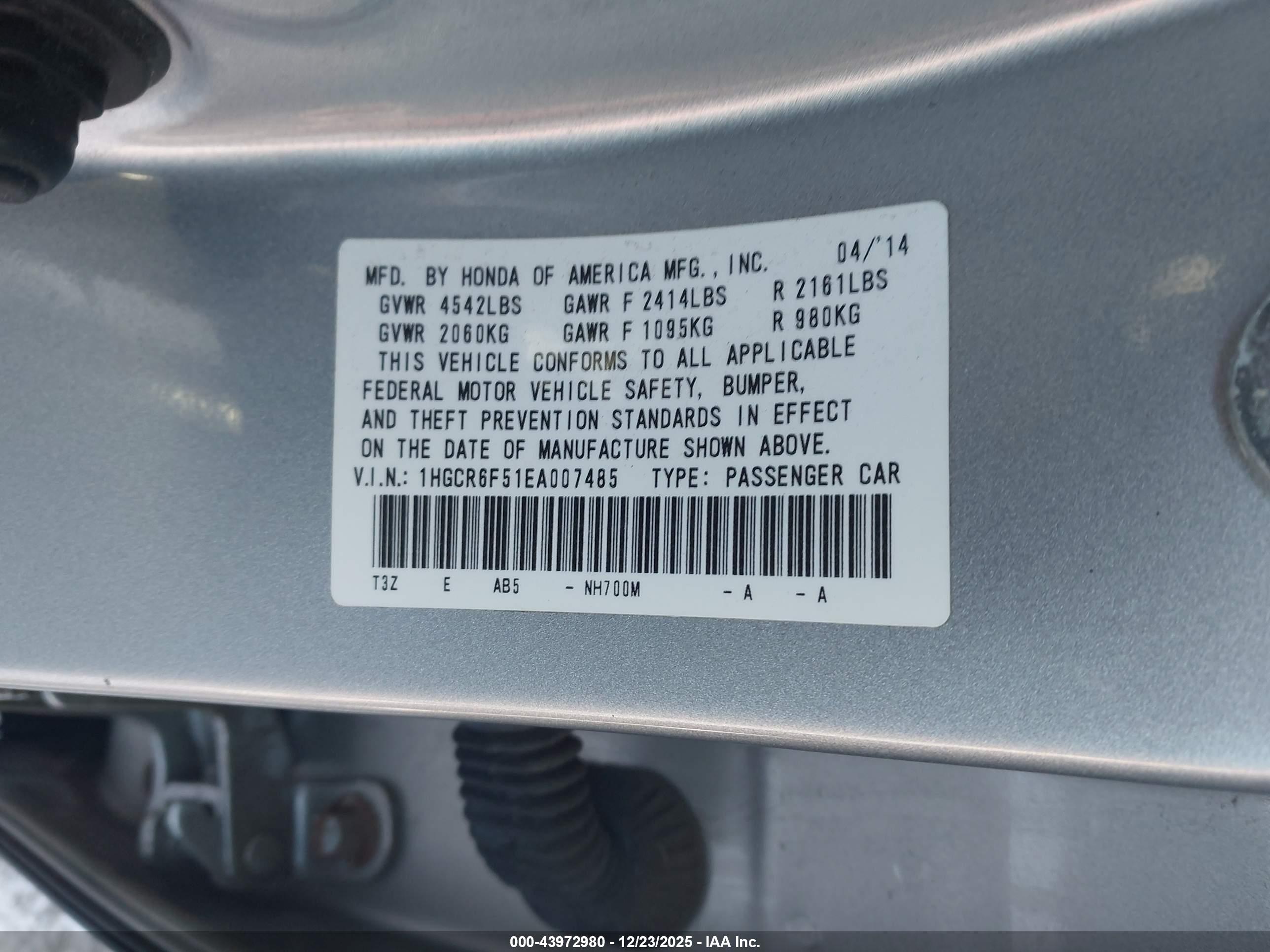HONDA ACCORD image 9