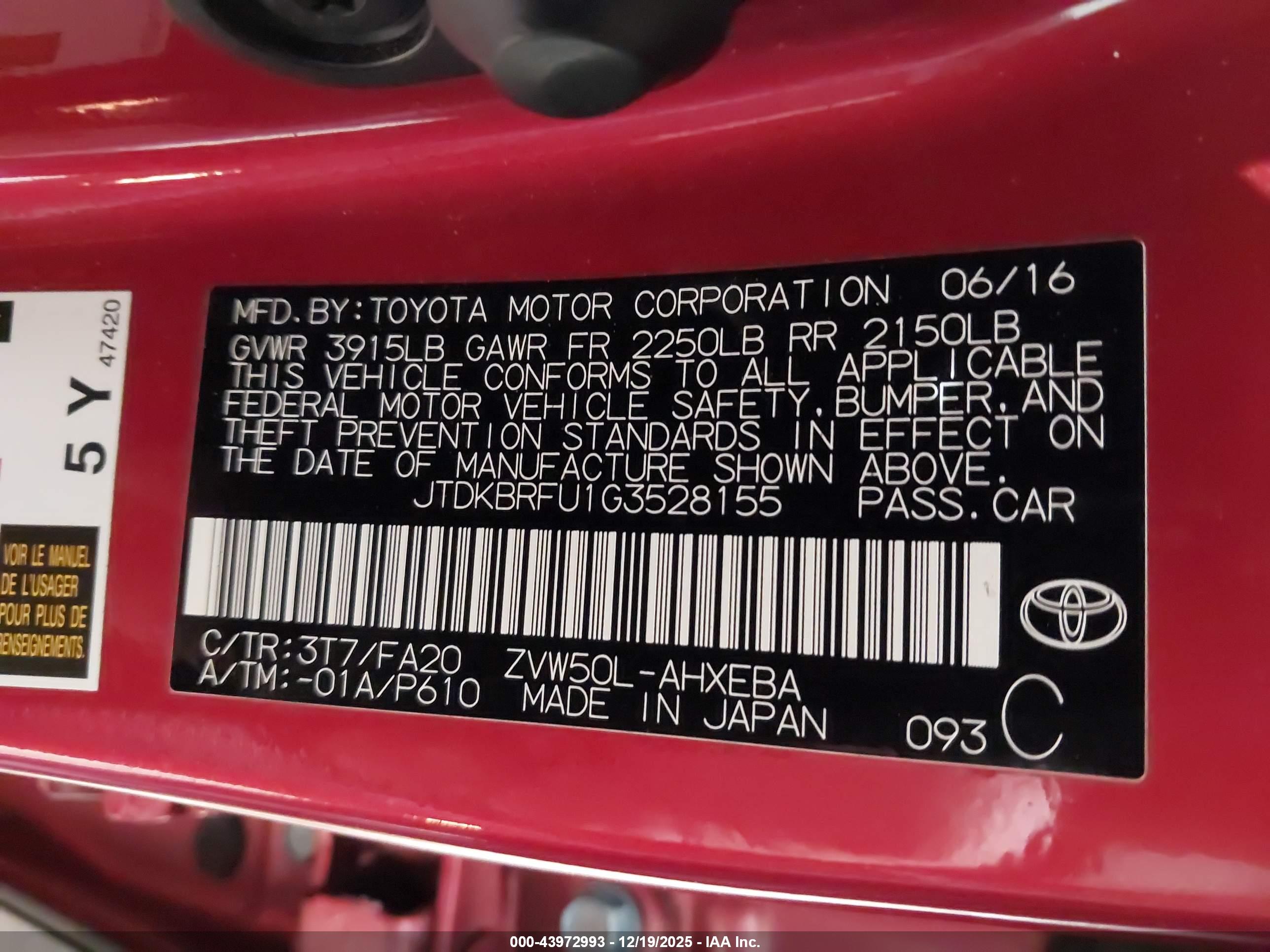 TOYOTA PRIUS image 9