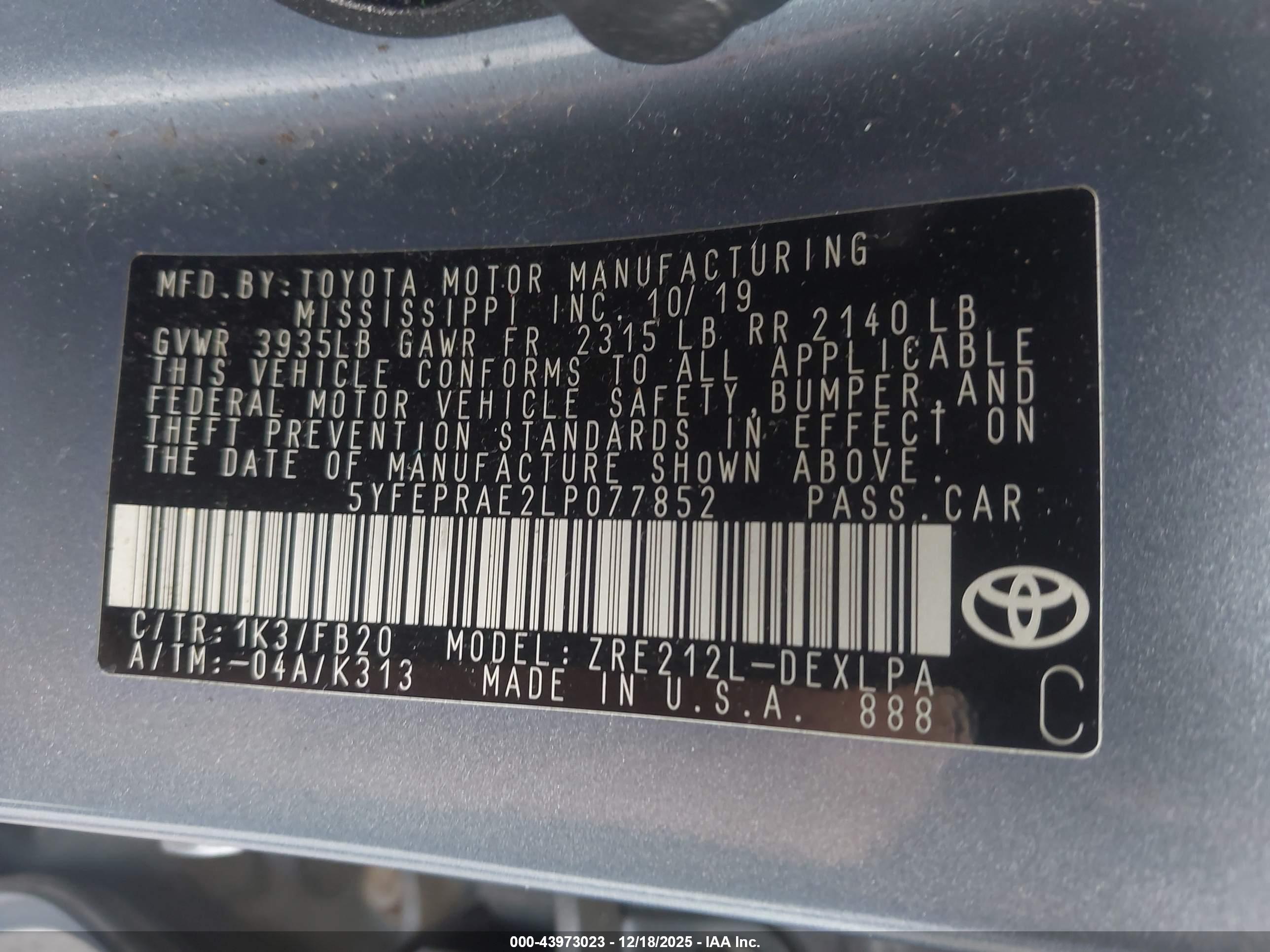 TOYOTA COROLLA image 9