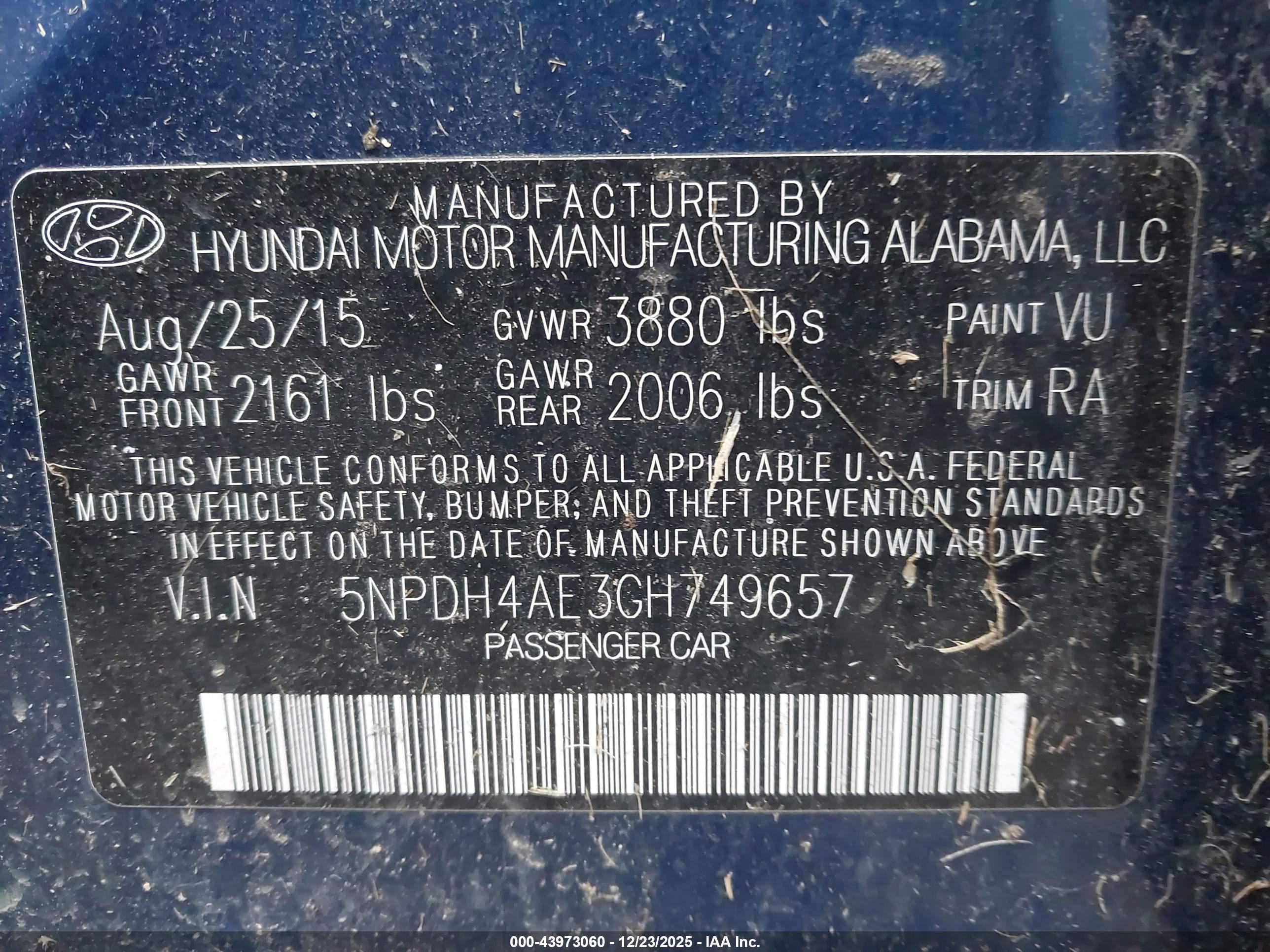 HYUNDAI ELANTRA image 9