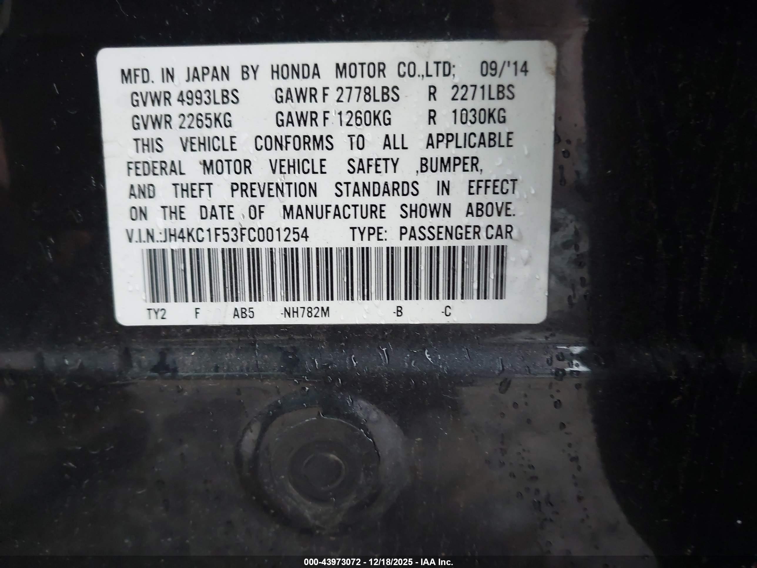 ACURA RLX image 9