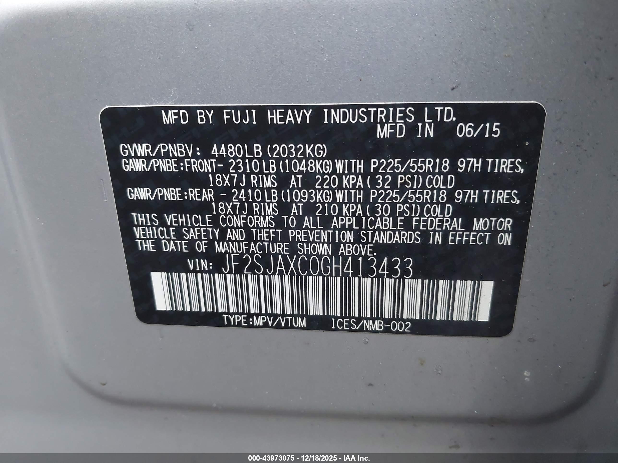 SUBARU FORESTER image 9