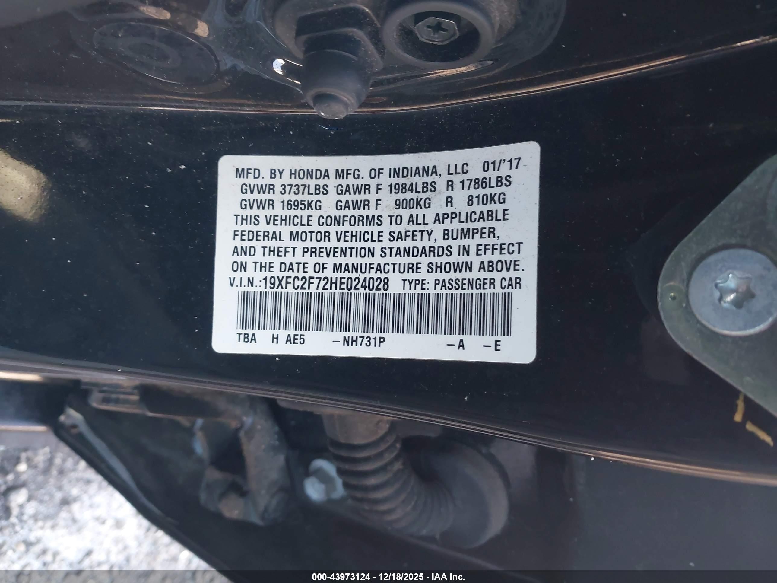 HONDA CIVIC image 9