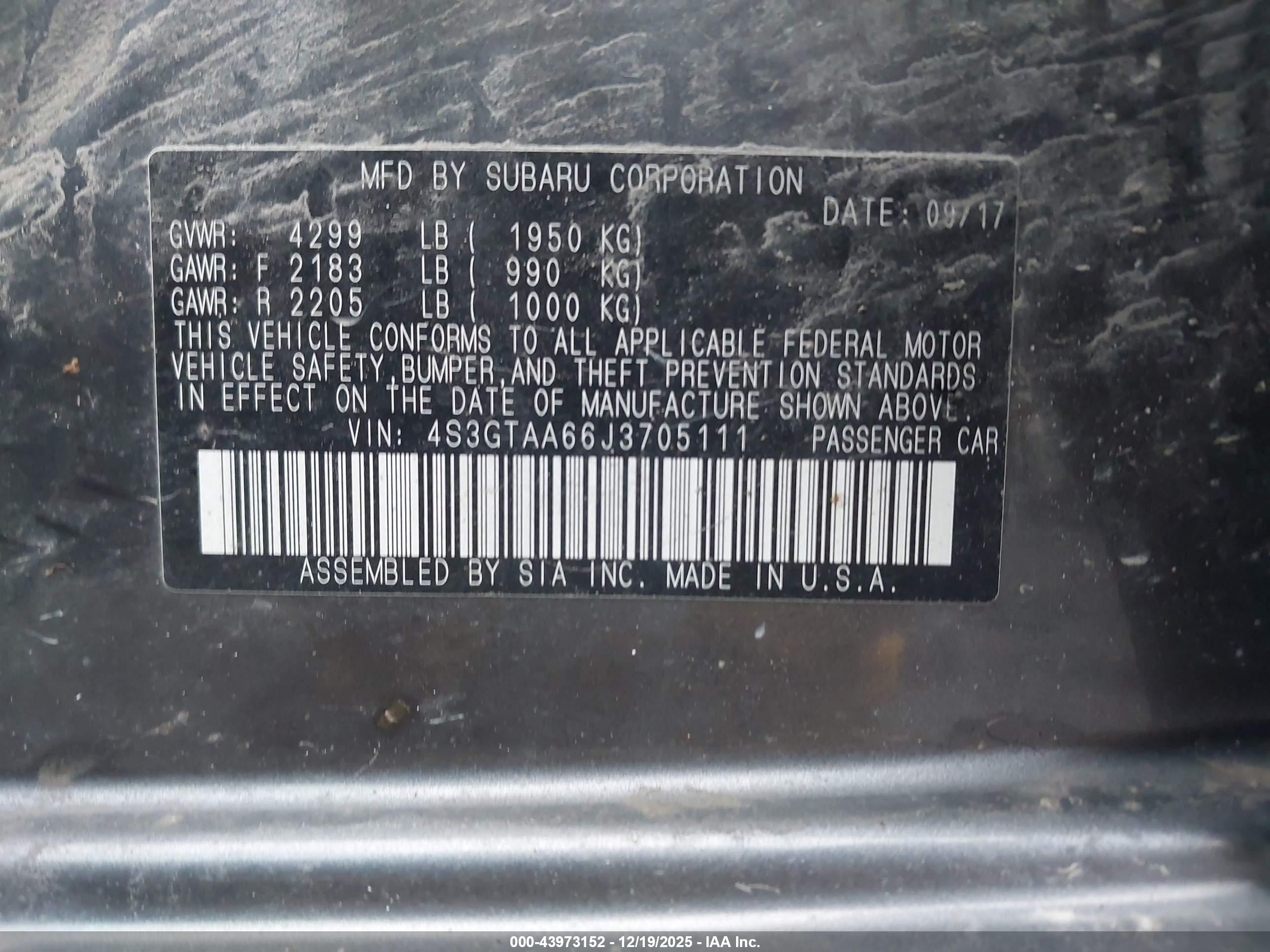 SUBARU IMPREZA image 9