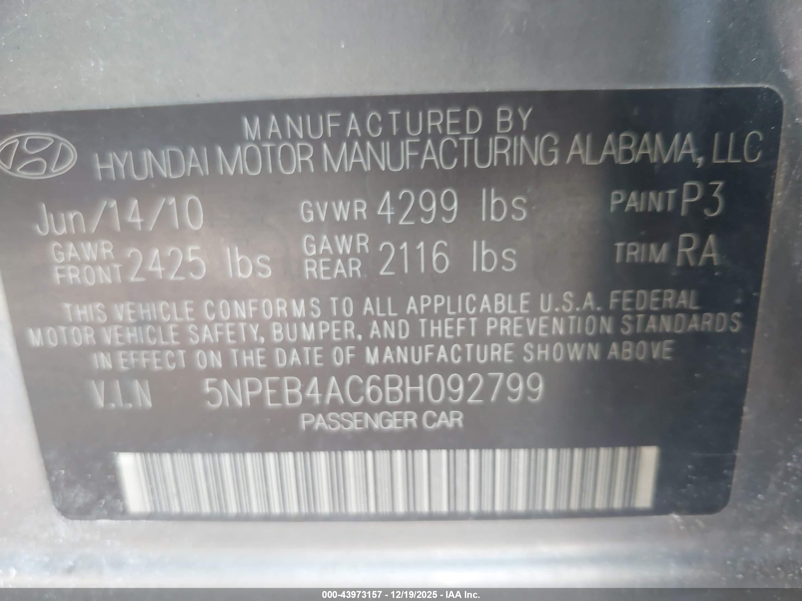 HYUNDAI SONATA image 9