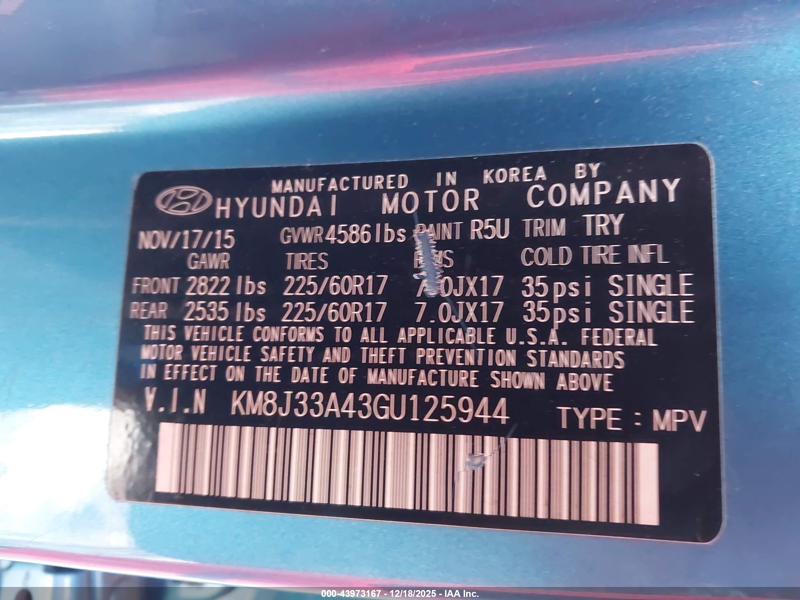 HYUNDAI TUCSON image 9