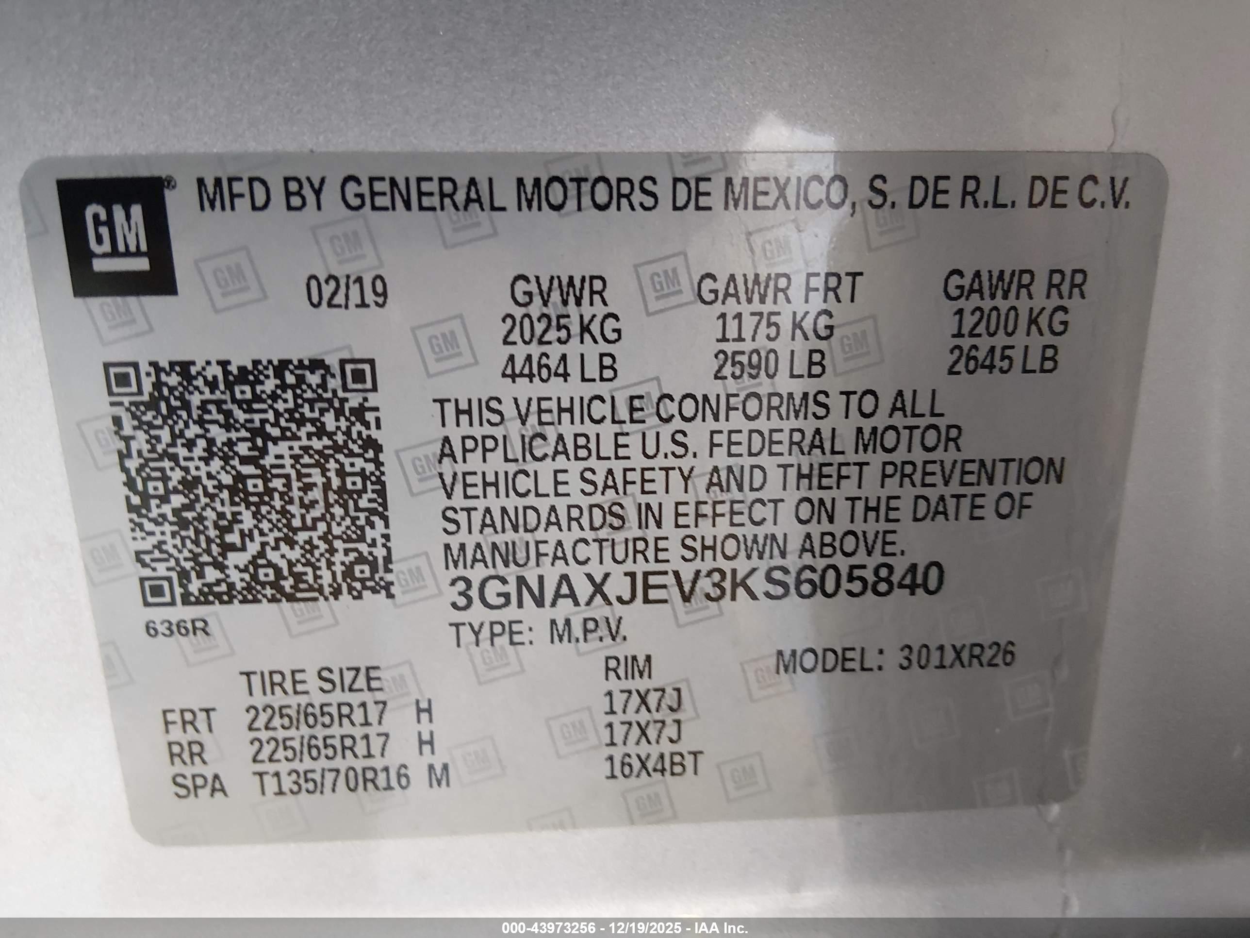 CHEVROLET EQUINOX image 9