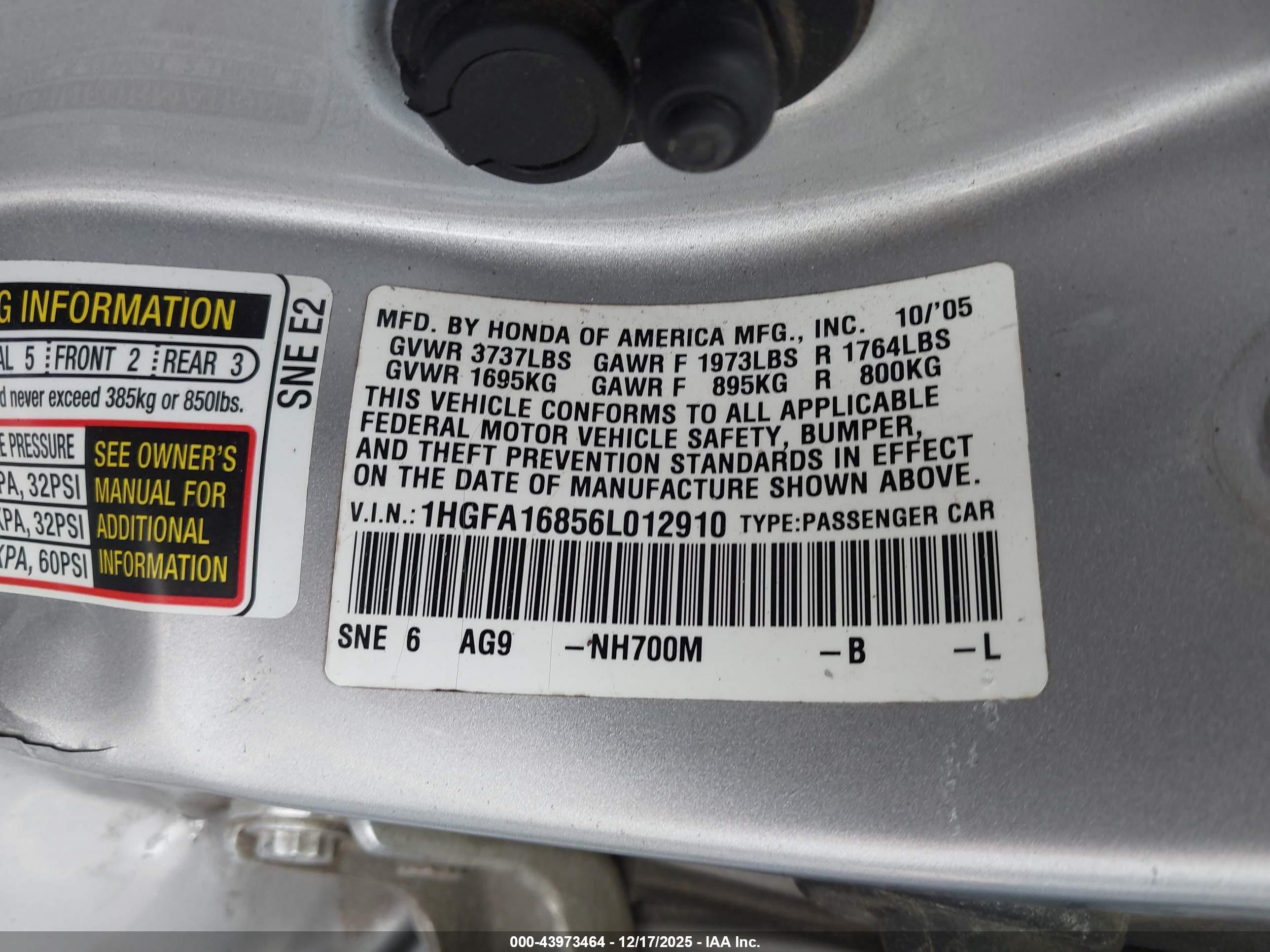 HONDA CIVIC image 9