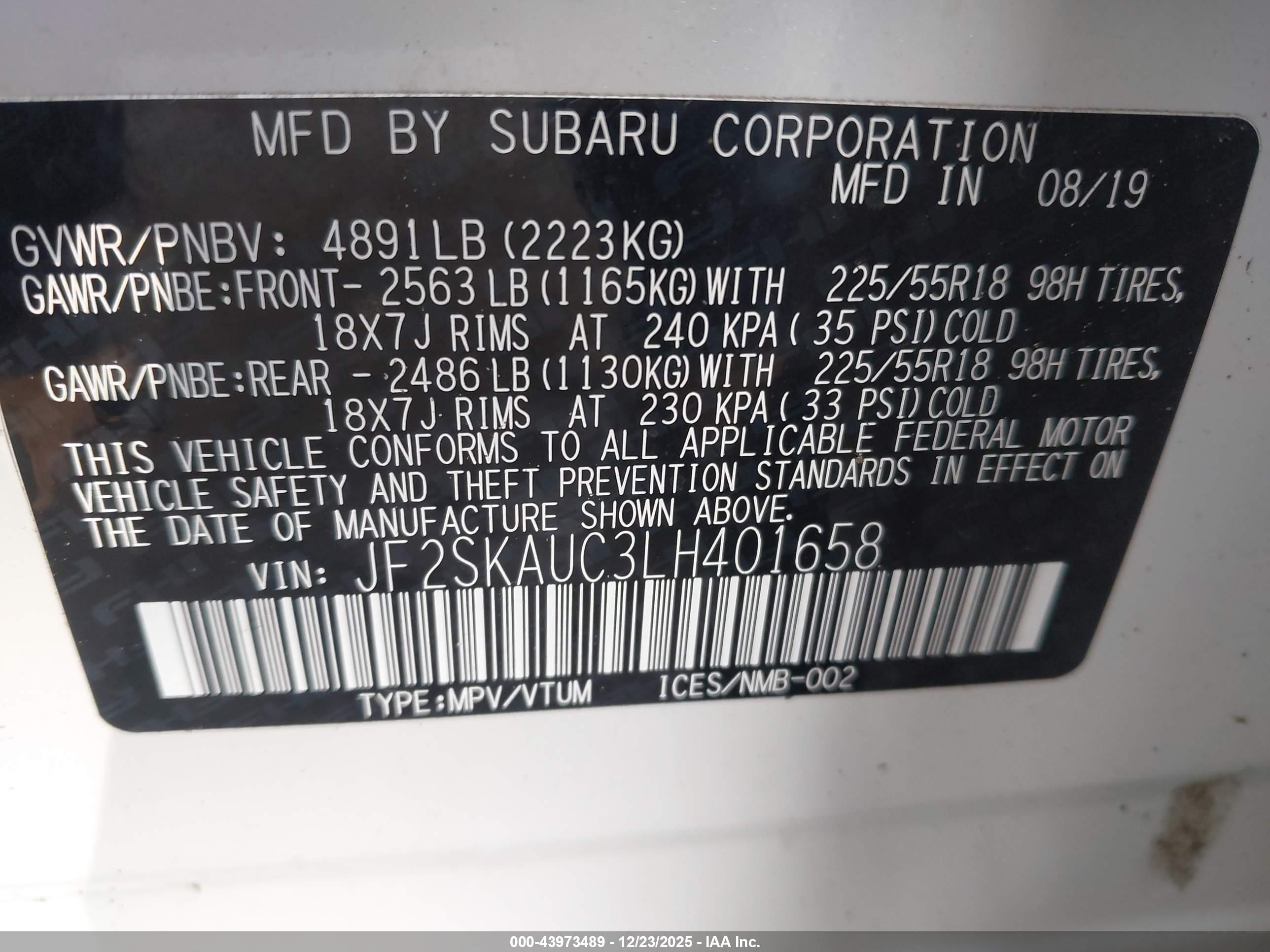 SUBARU FORESTER image 9