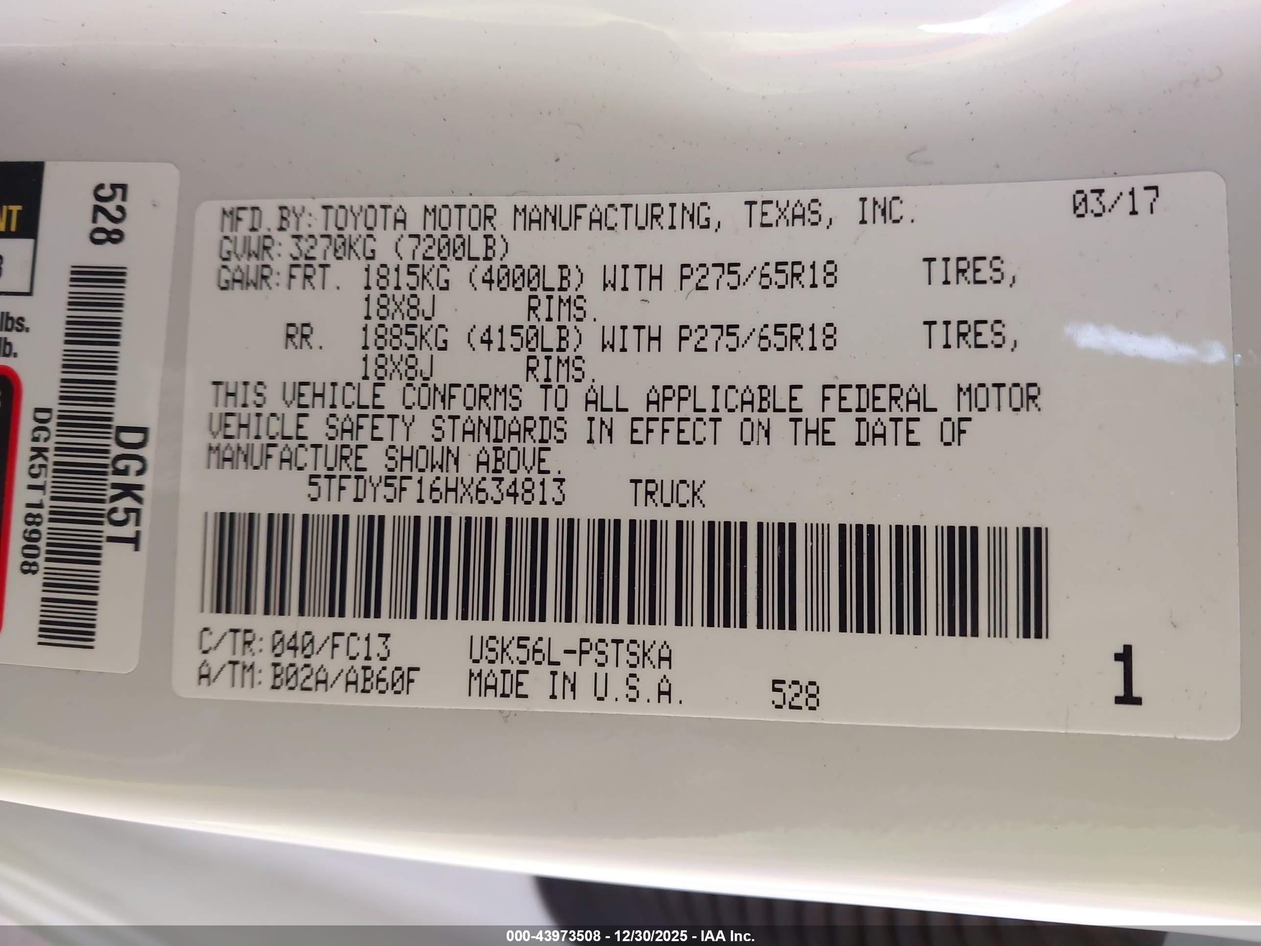 TOYOTA TUNDRA image 9