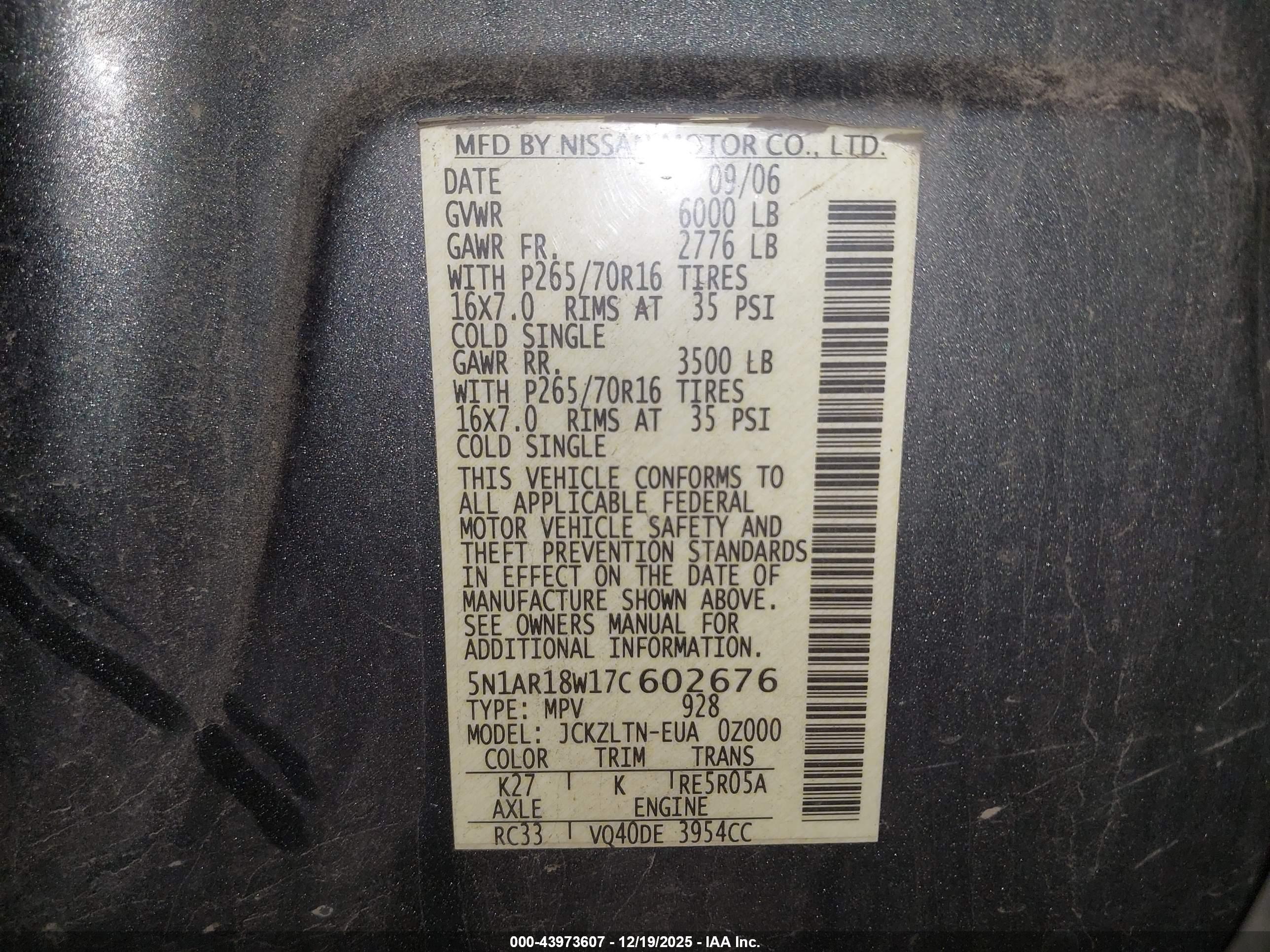 NISSAN PATHFINDER image 9