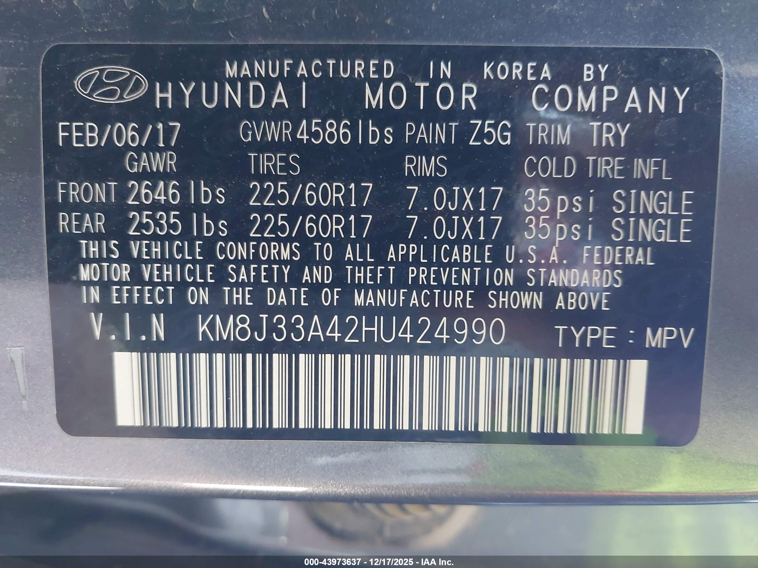 HYUNDAI TUCSON image 9