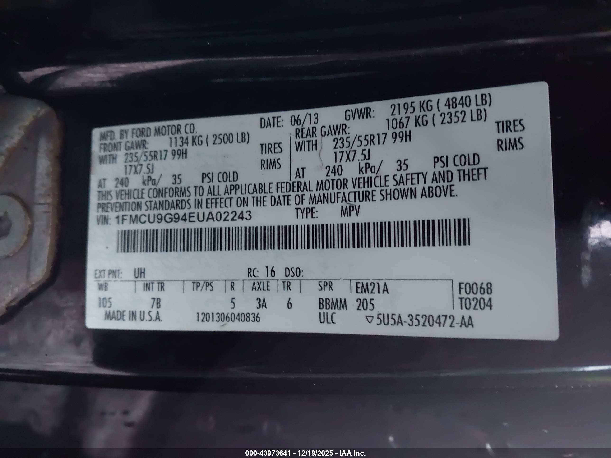 FORD ESCAPE image 9