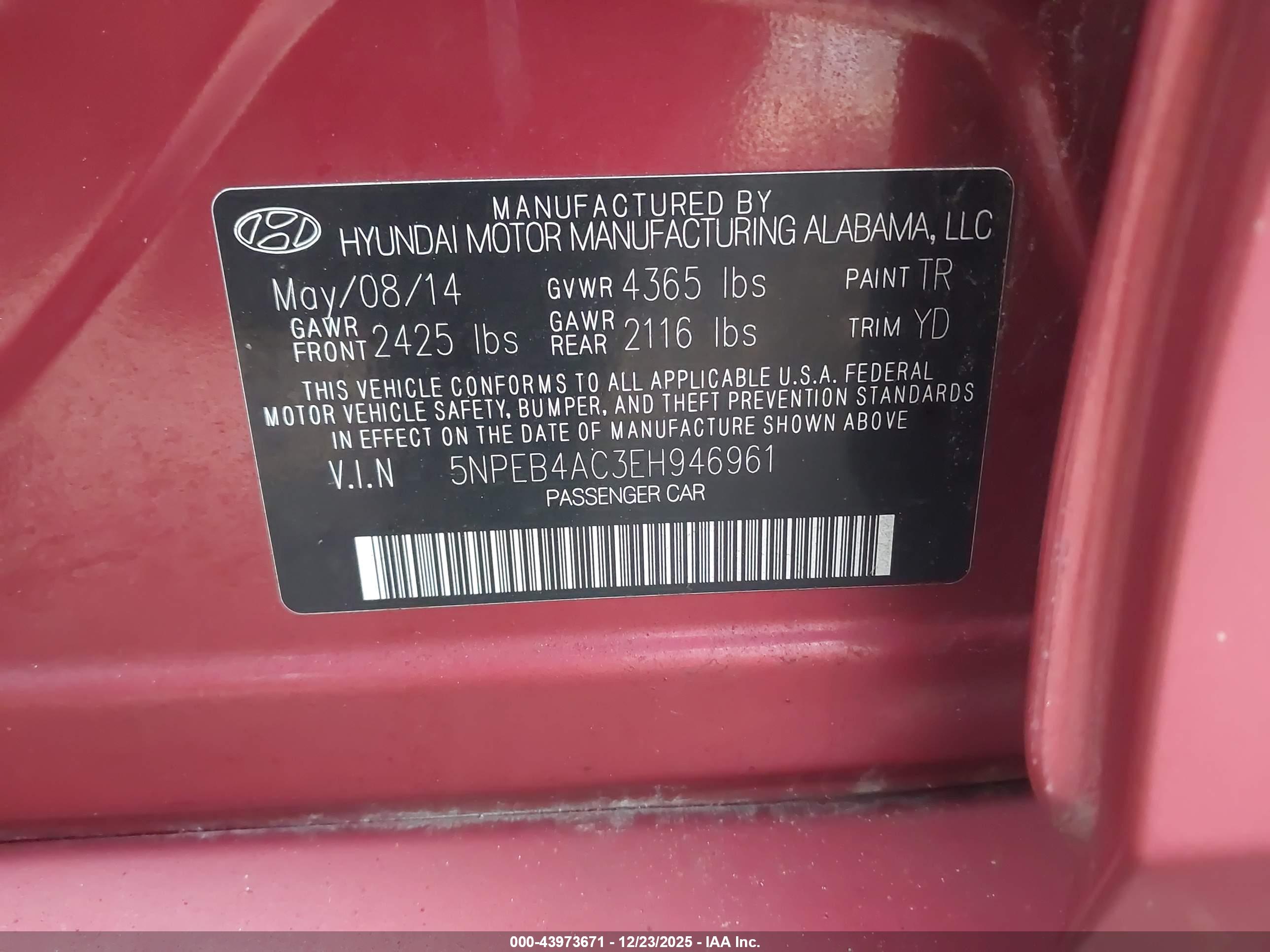 HYUNDAI SONATA image 9