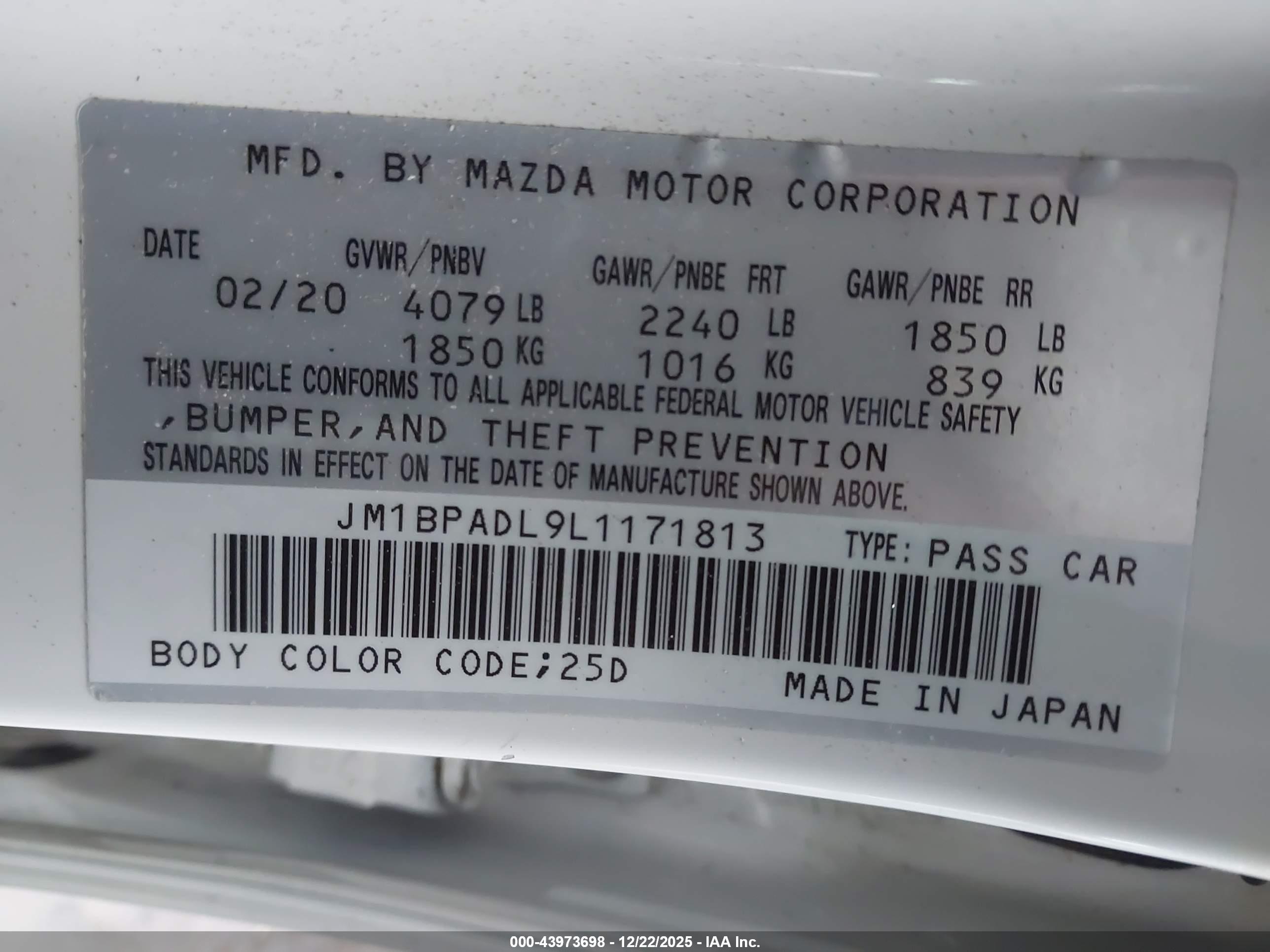 MAZDA MAZDA3 image 9