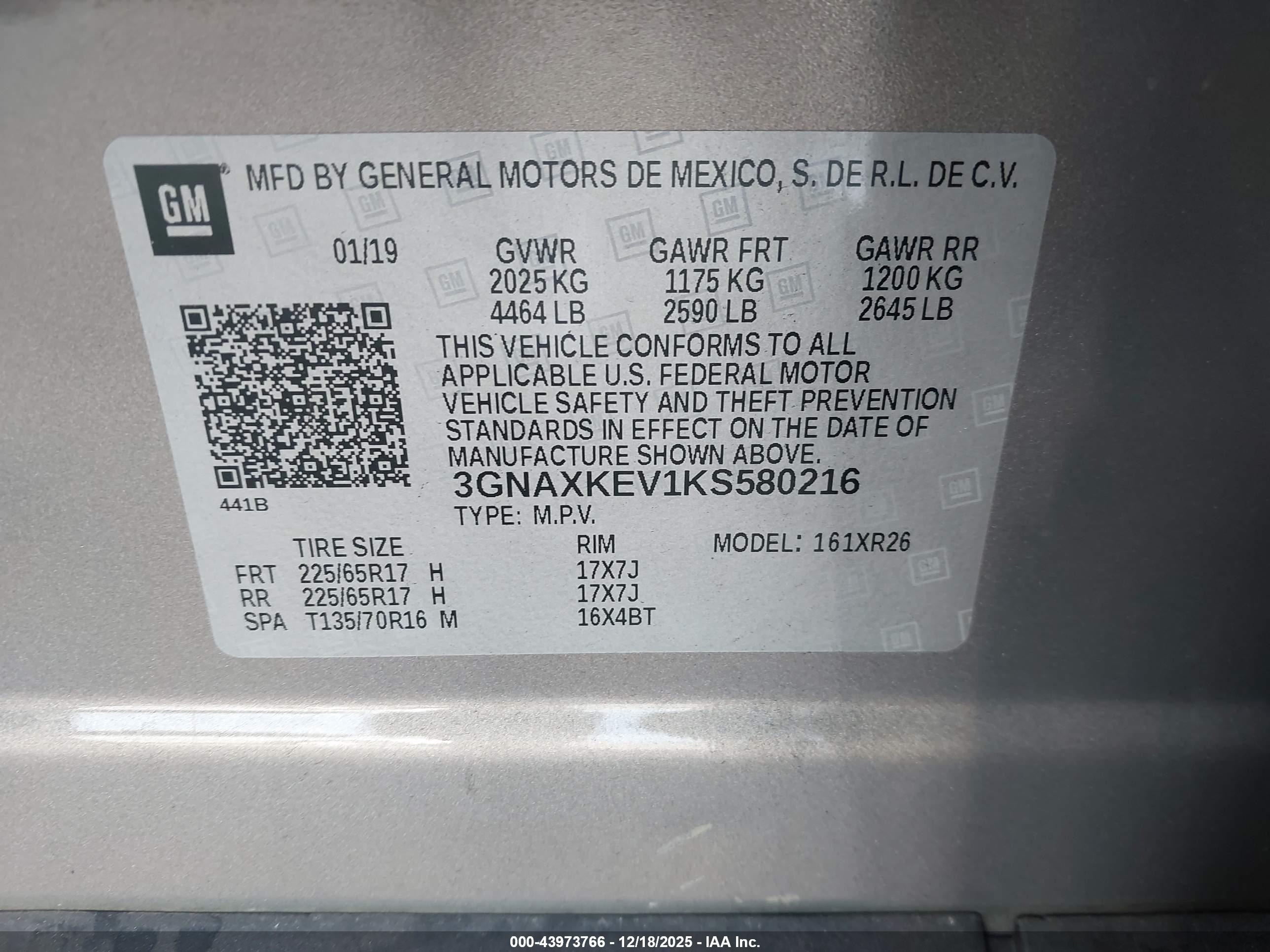CHEVROLET EQUINOX image 9