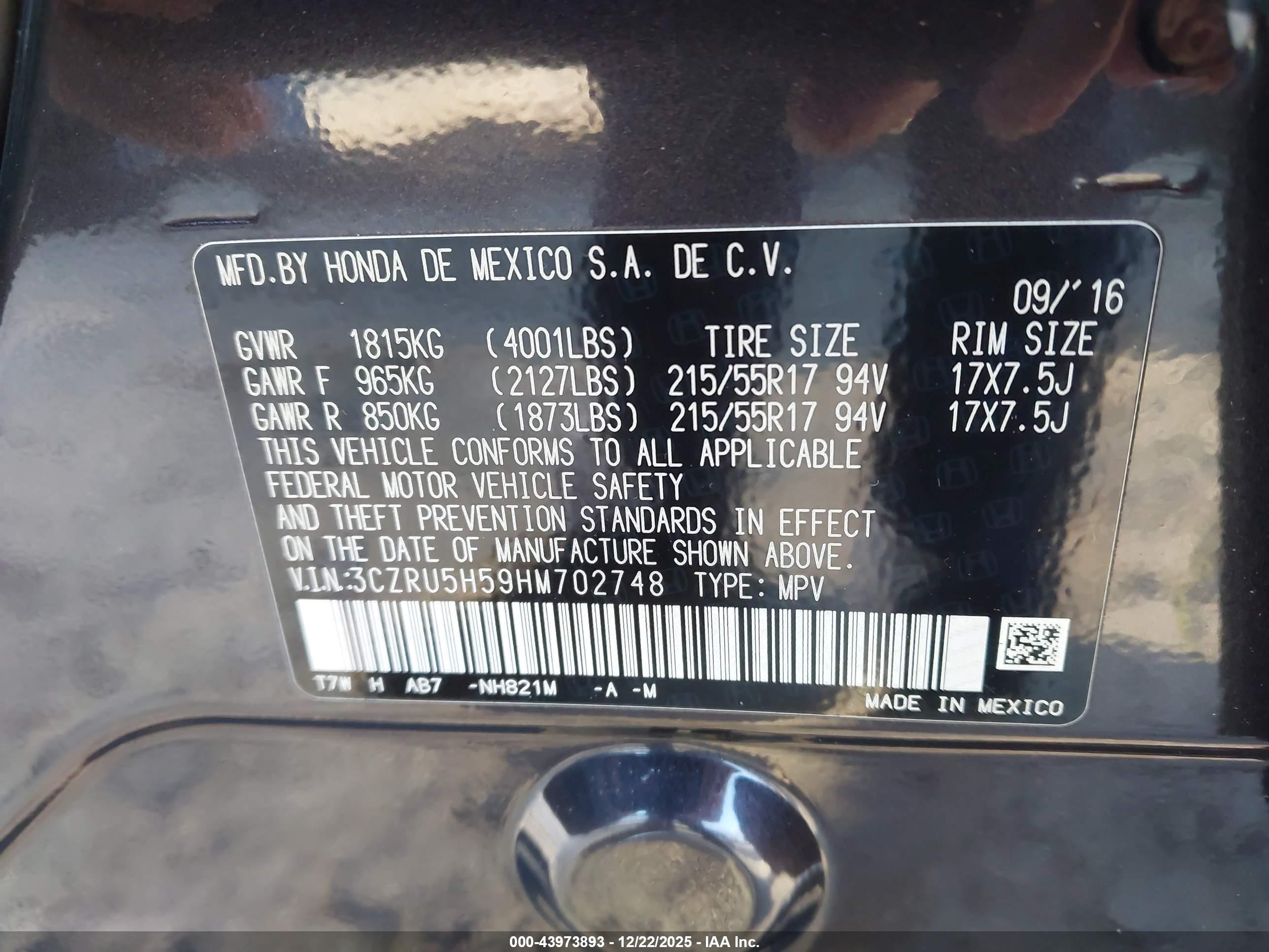 HONDA HR-V image 9
