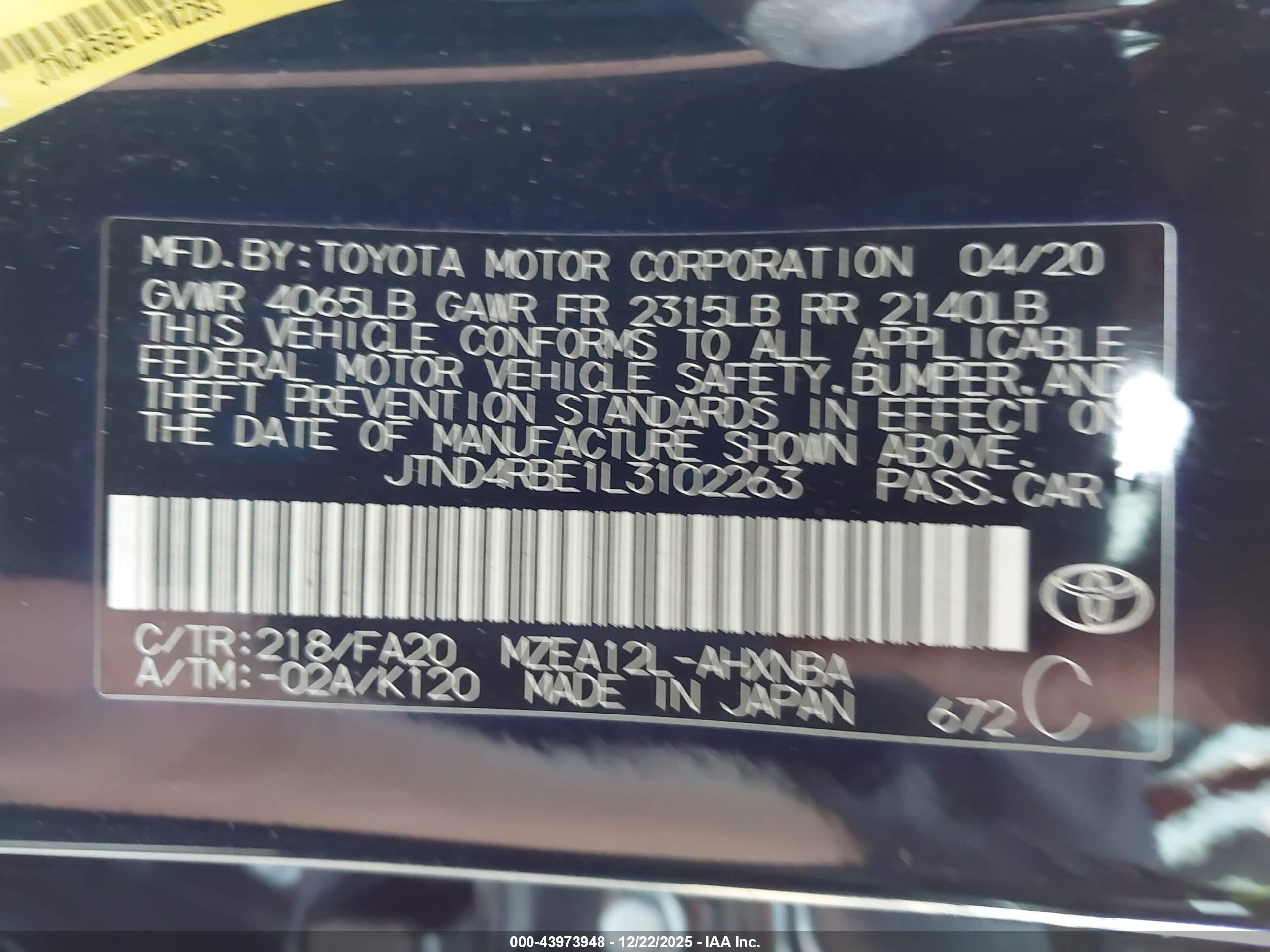 TOYOTA COROLLA image 9