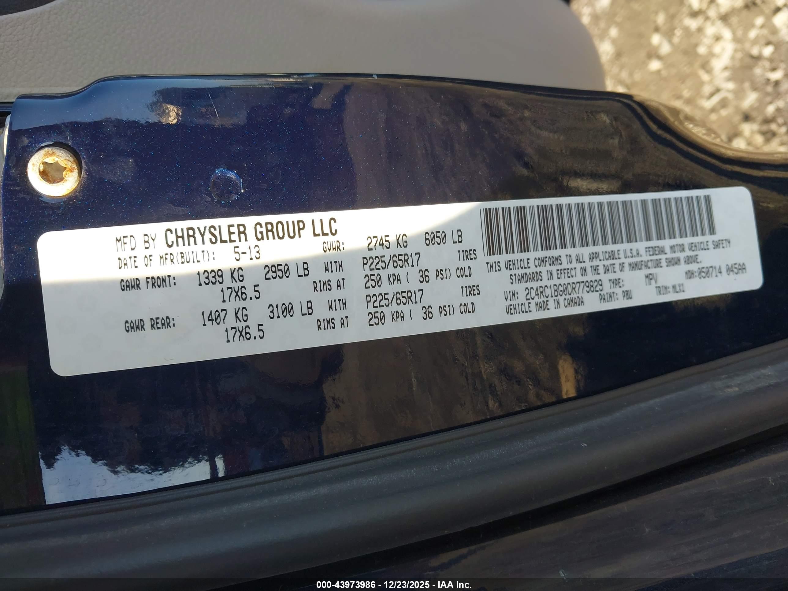 CHRYSLER TOWN image 9
