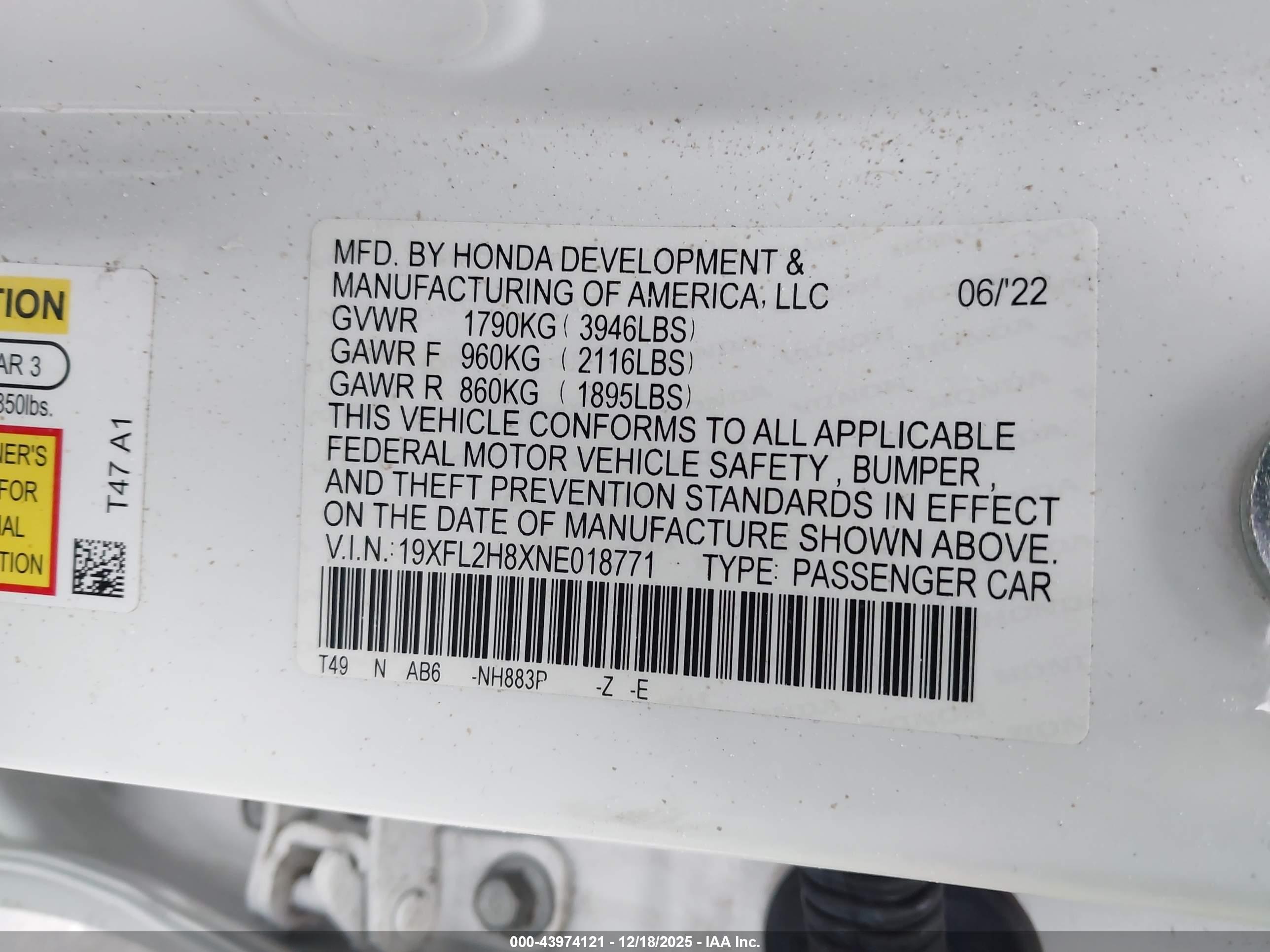 HONDA CIVIC image 9