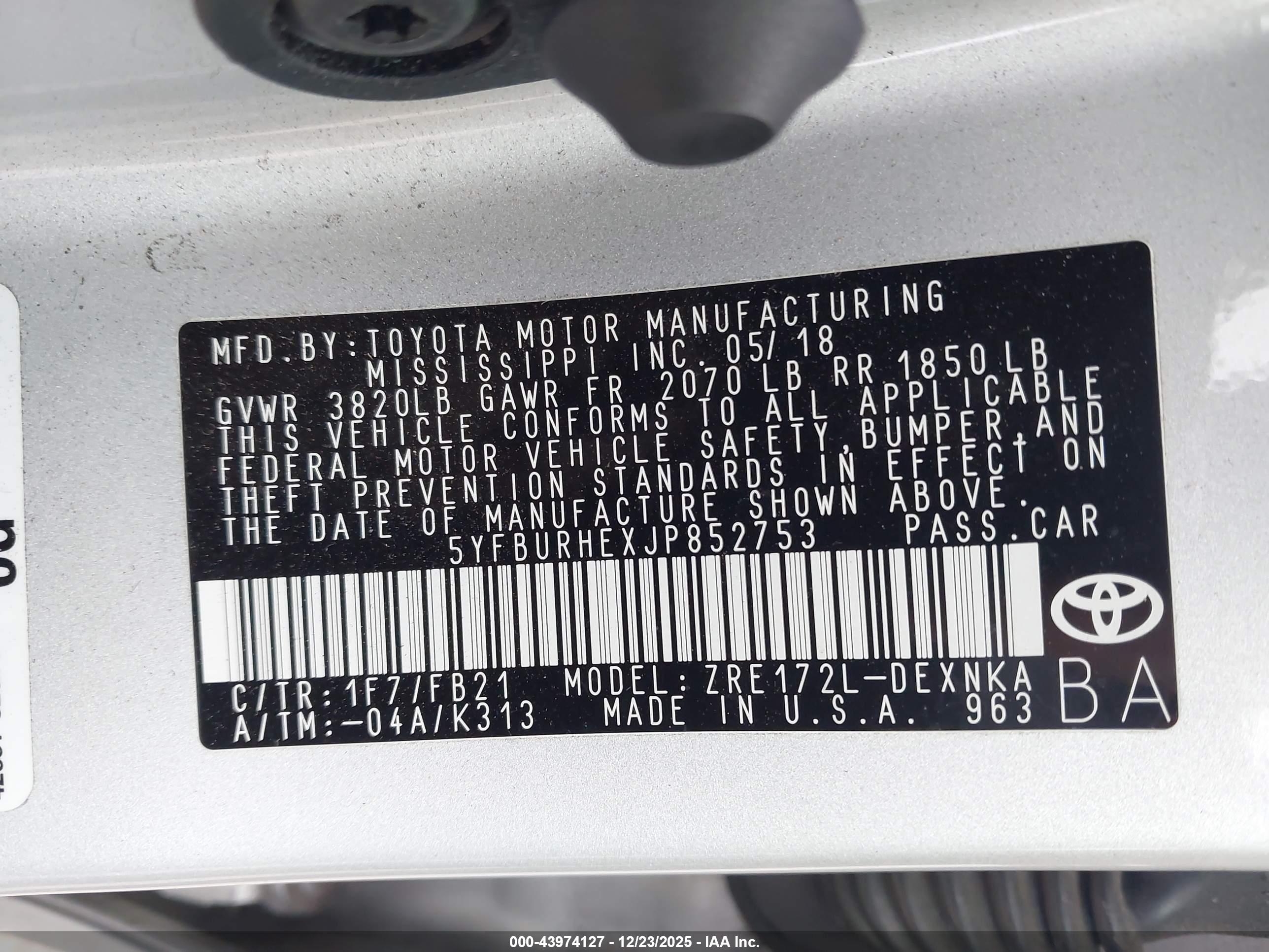 TOYOTA COROLLA image 9