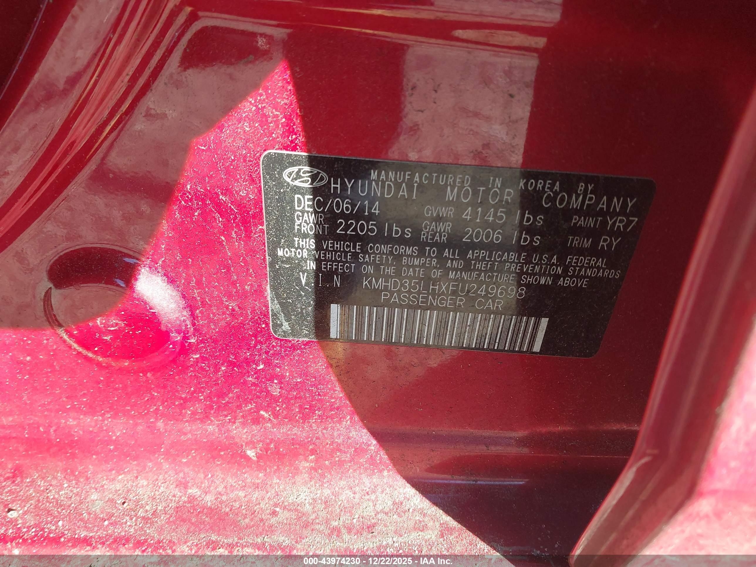 HYUNDAI ELANTRA image 9