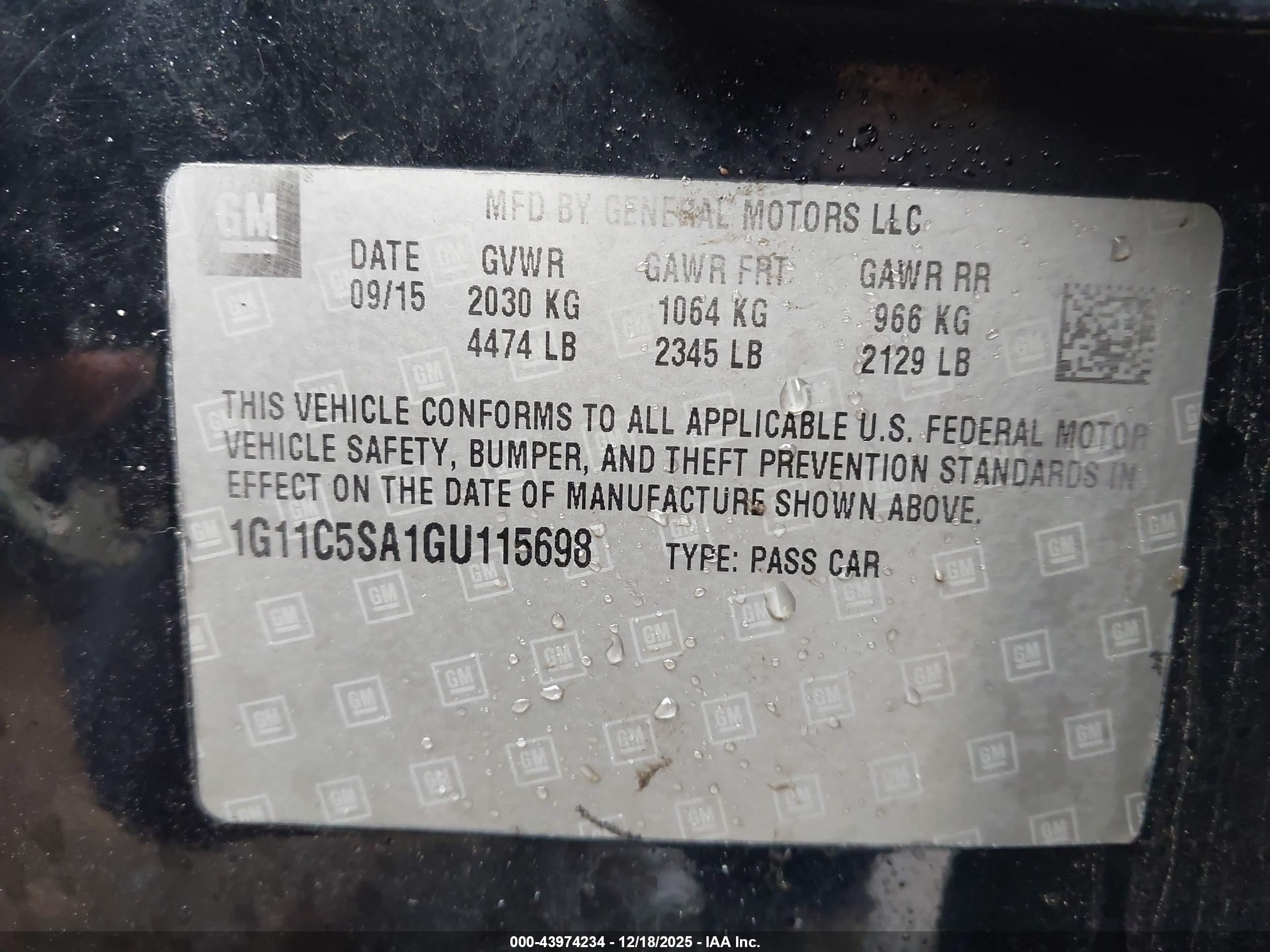 CHEVROLET MALIBU image 9
