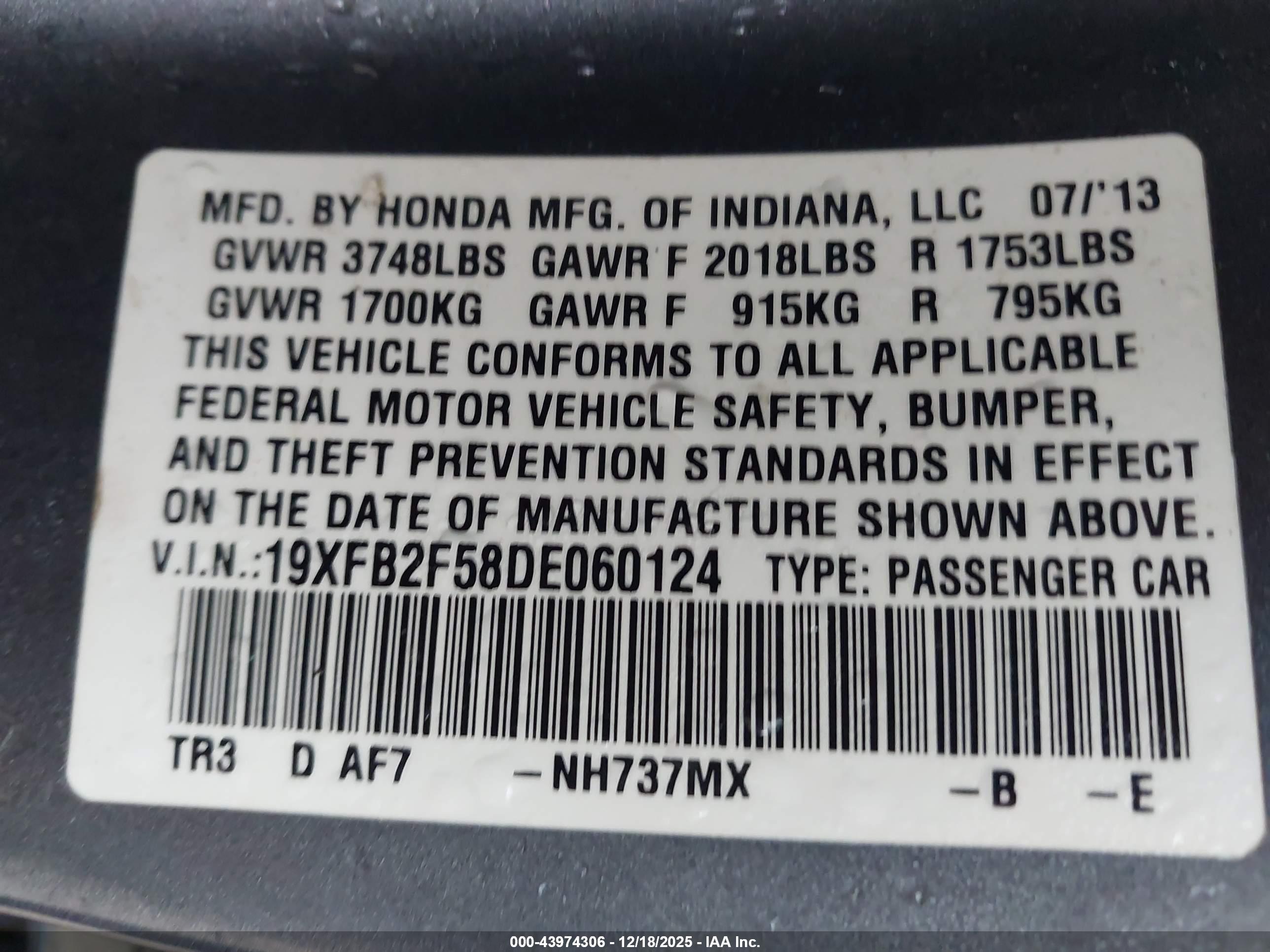 HONDA CIVIC image 9