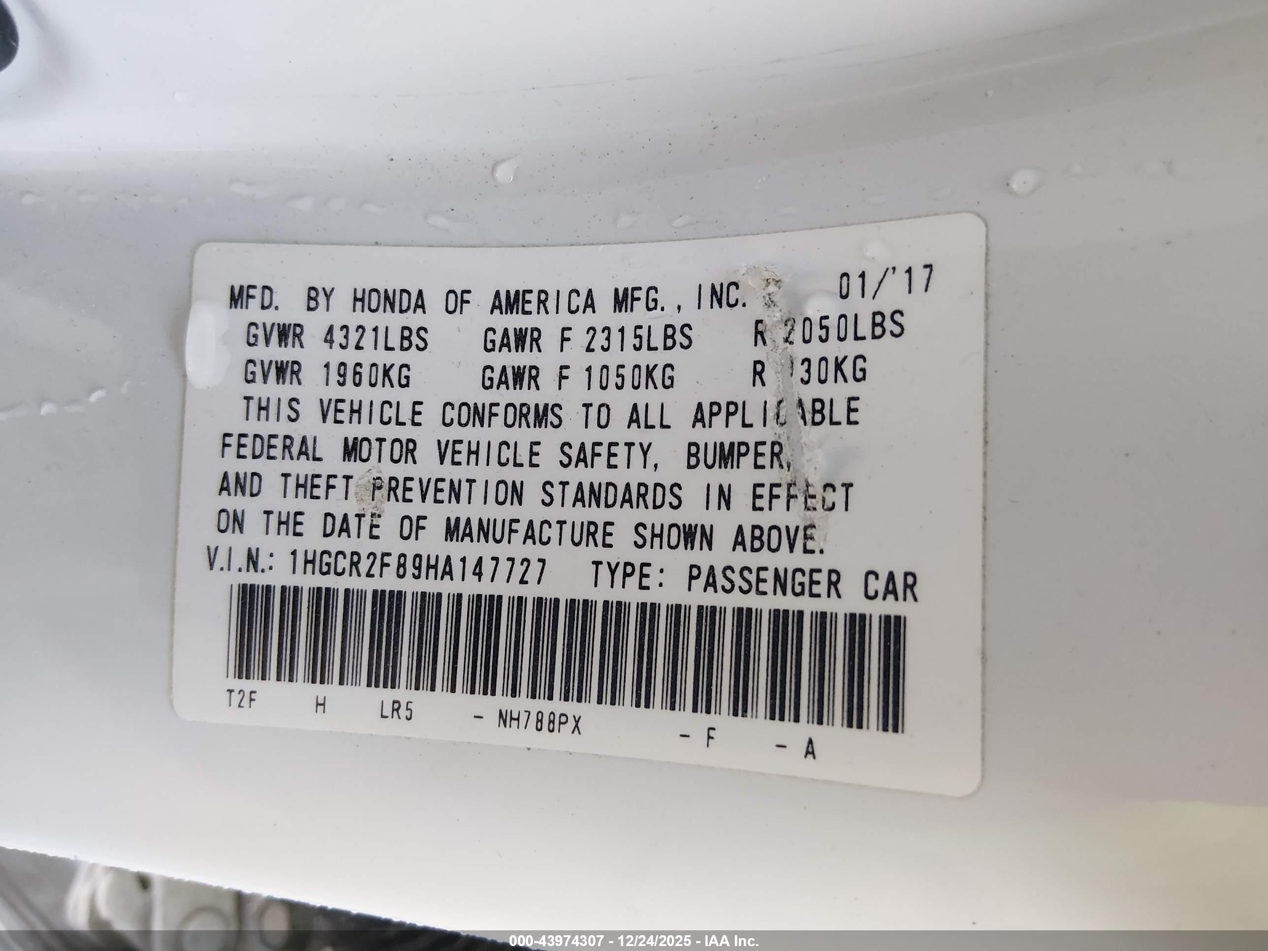 HONDA ACCORD image 9