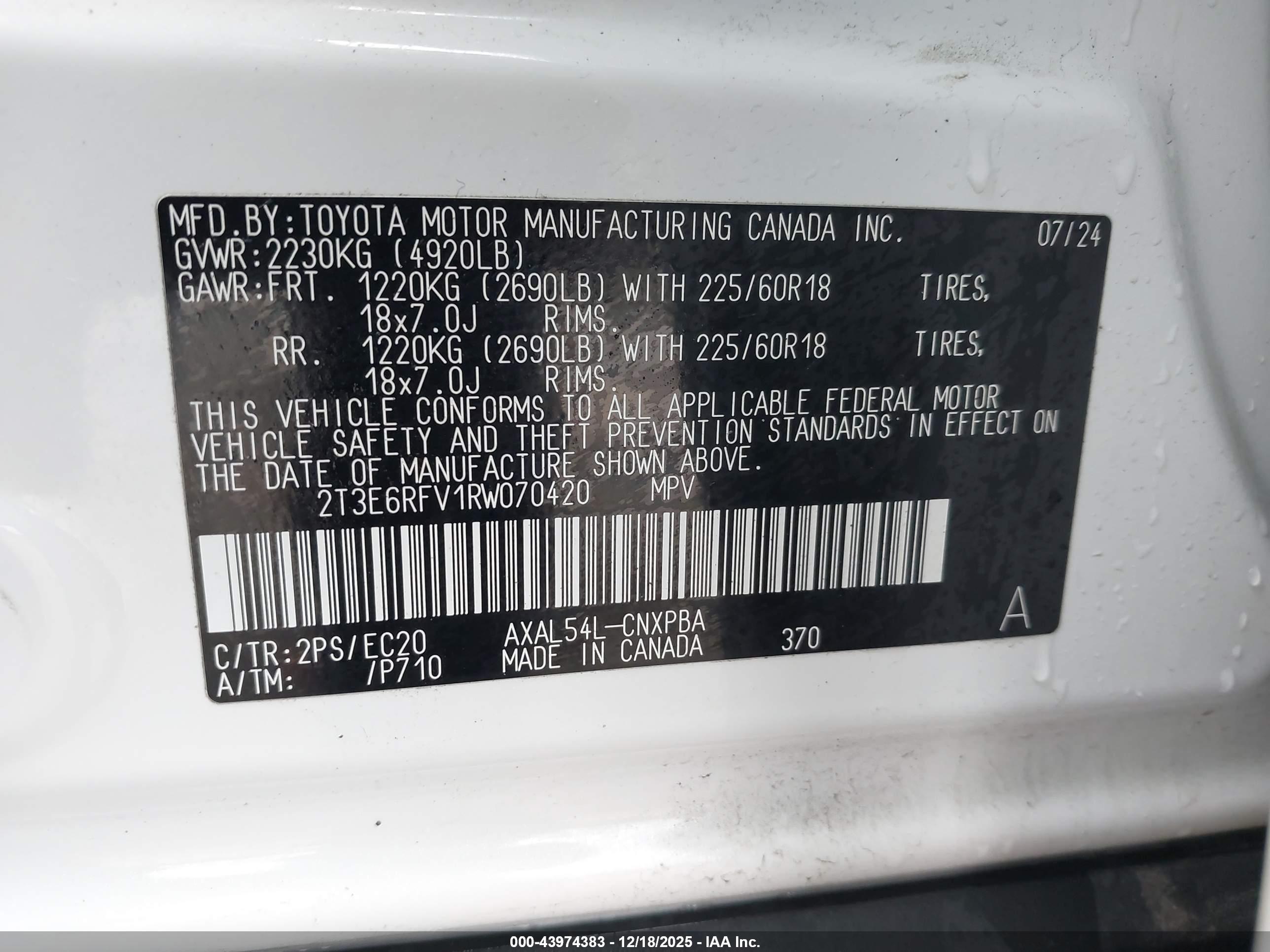 TOYOTA RAV4 image 9