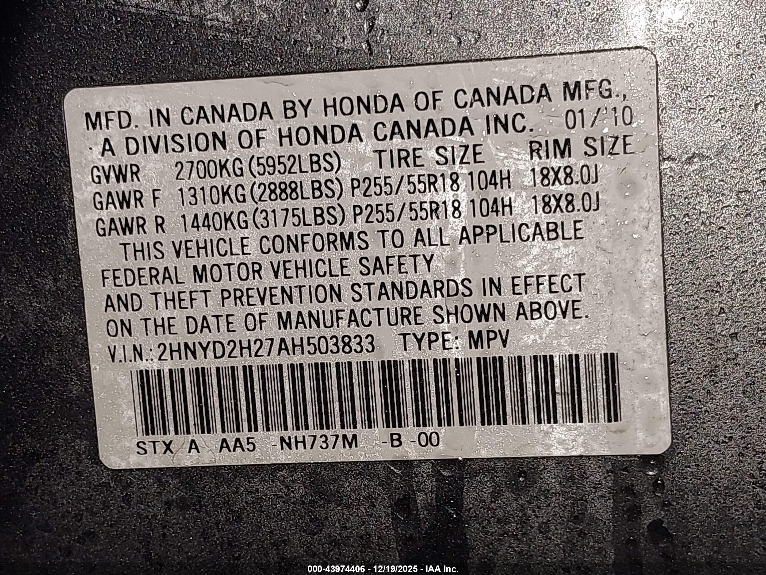 ACURA MDX image 9
