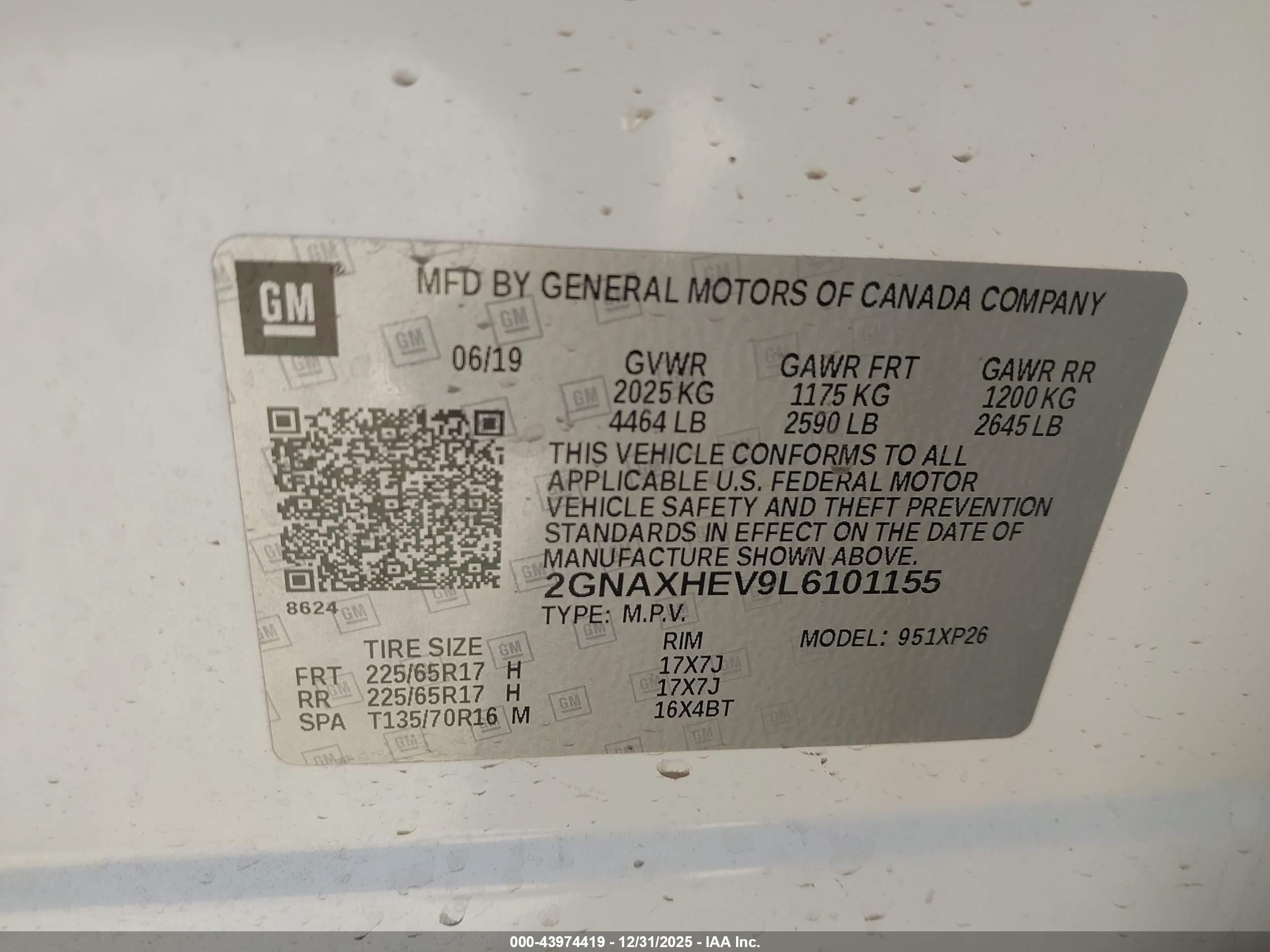 CHEVROLET EQUINOX image 9