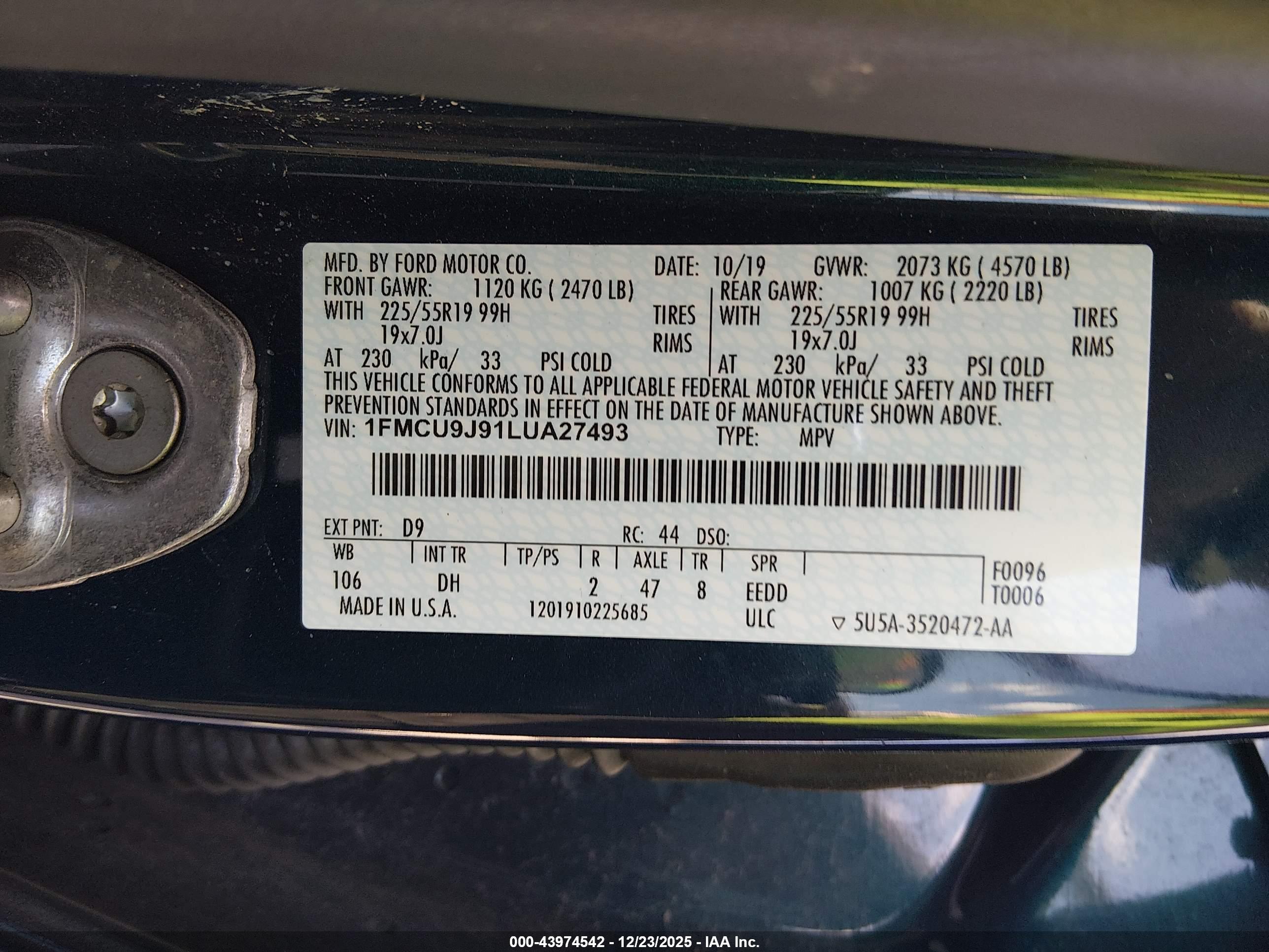 FORD ESCAPE image 9
