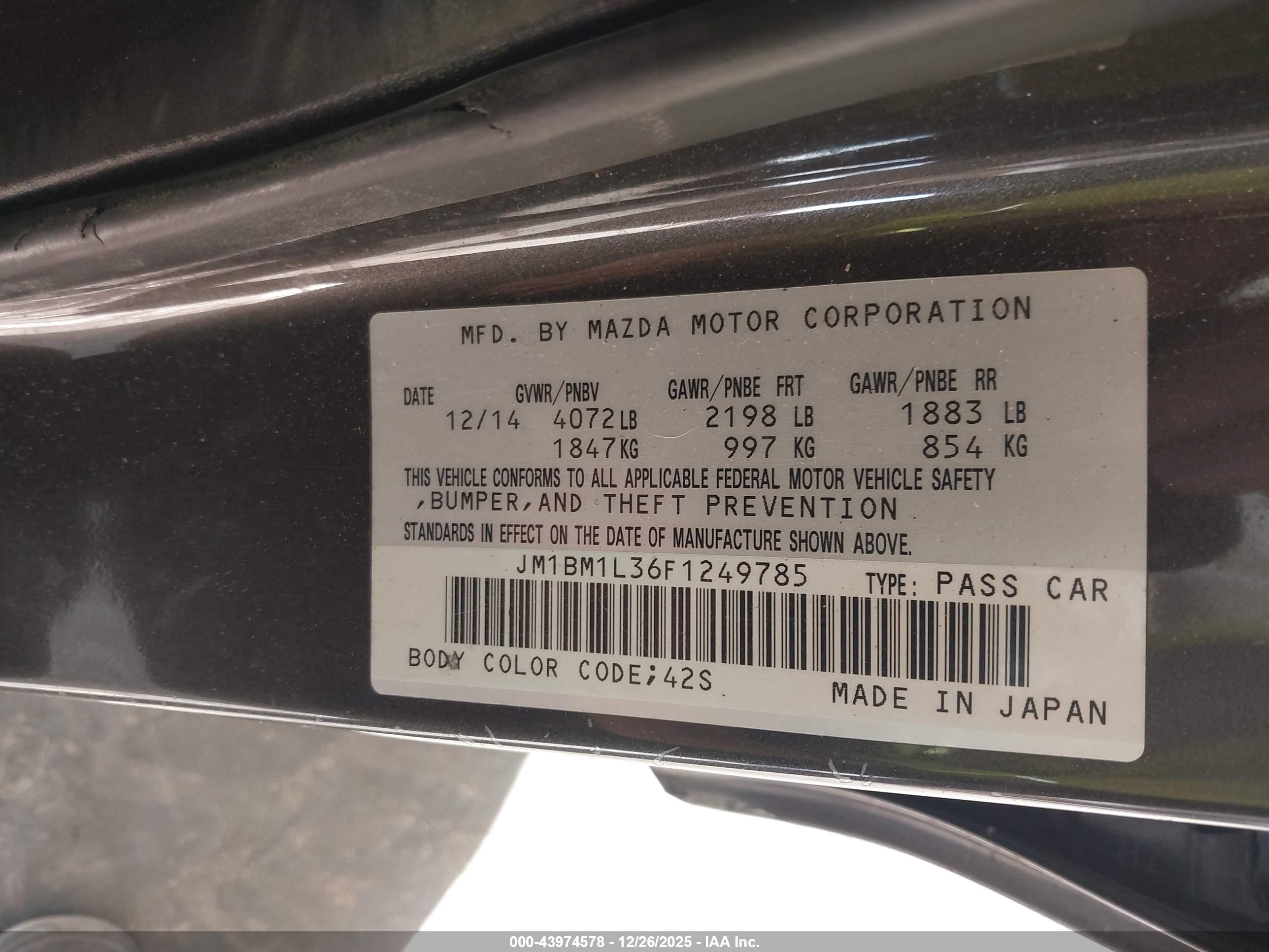 MAZDA MAZDA3 image 9