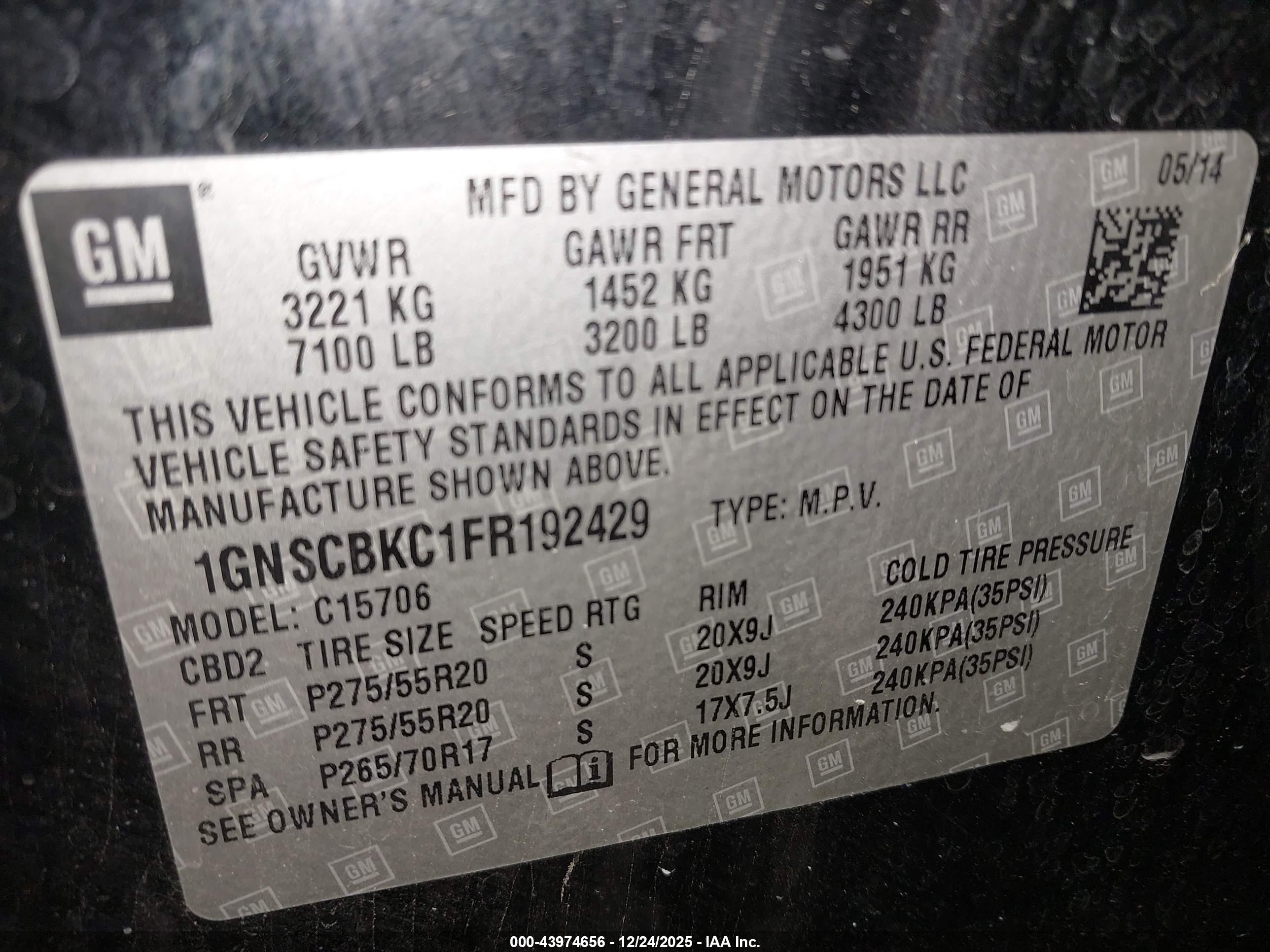 CHEVROLET TAHOE image 9
