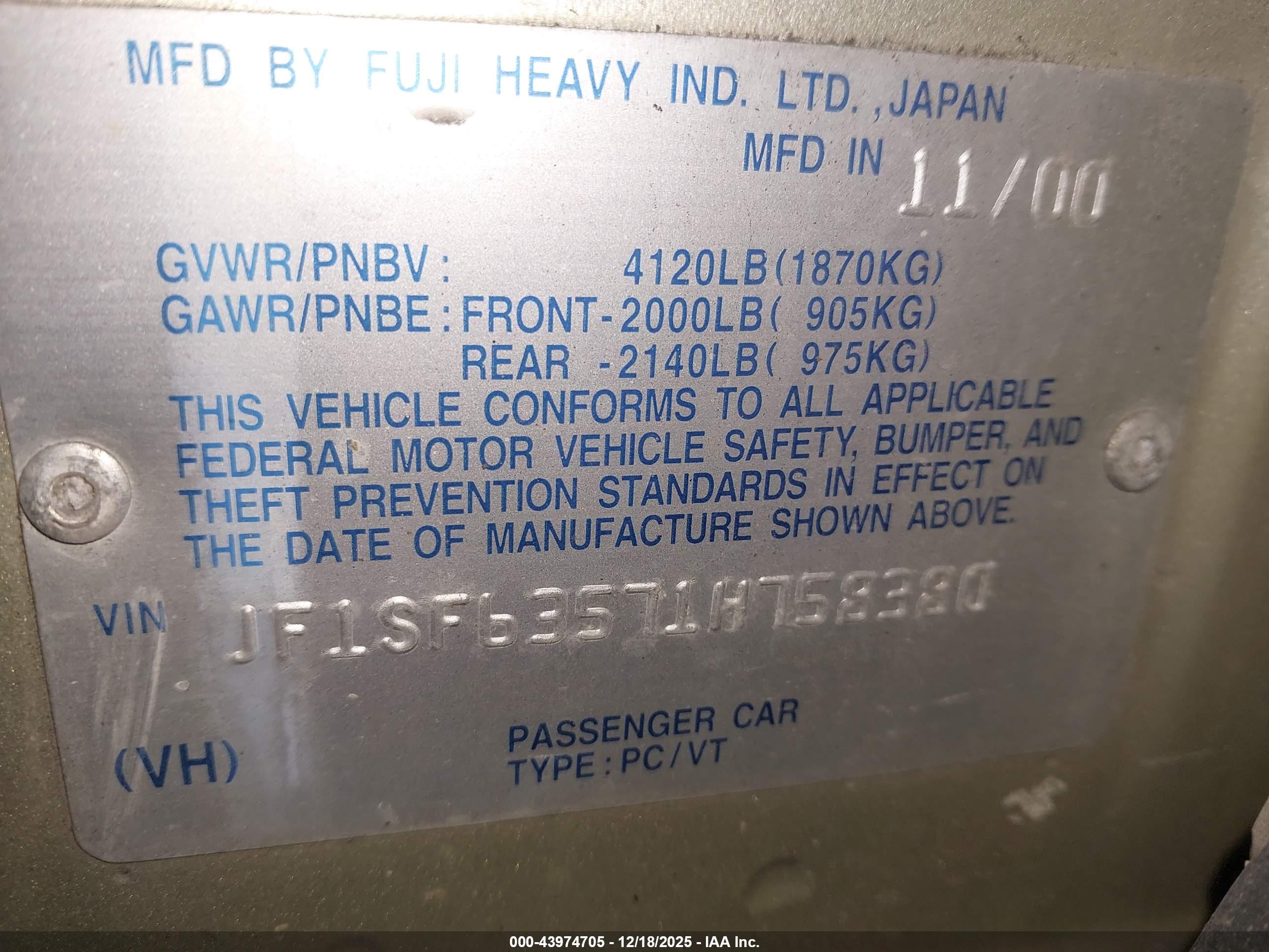 SUBARU FORESTER image 9