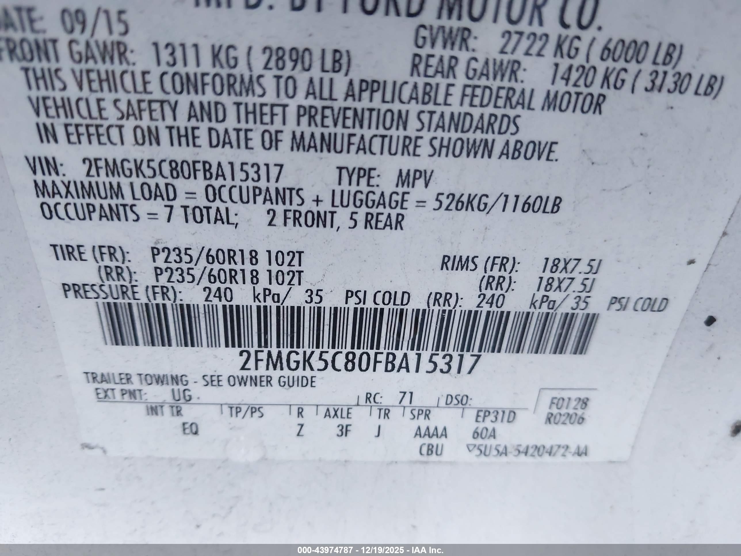 FORD FLEX image 9